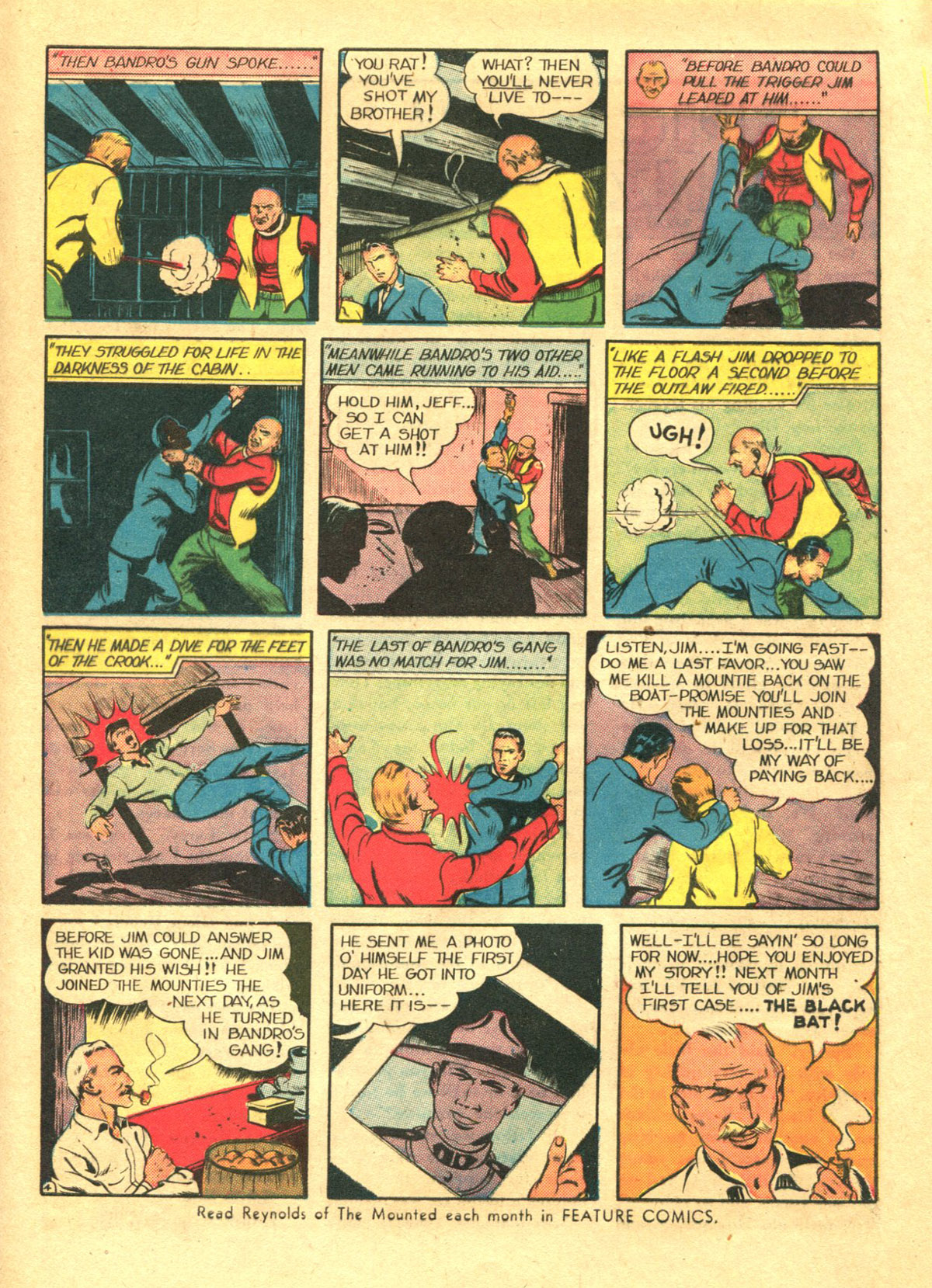 Read online Feature Comics comic -  Issue #42 - 49