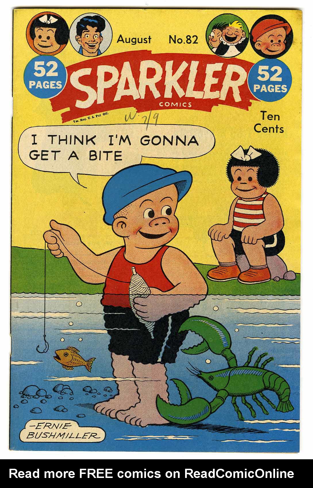 Read online Sparkler Comics comic -  Issue #82 - 1