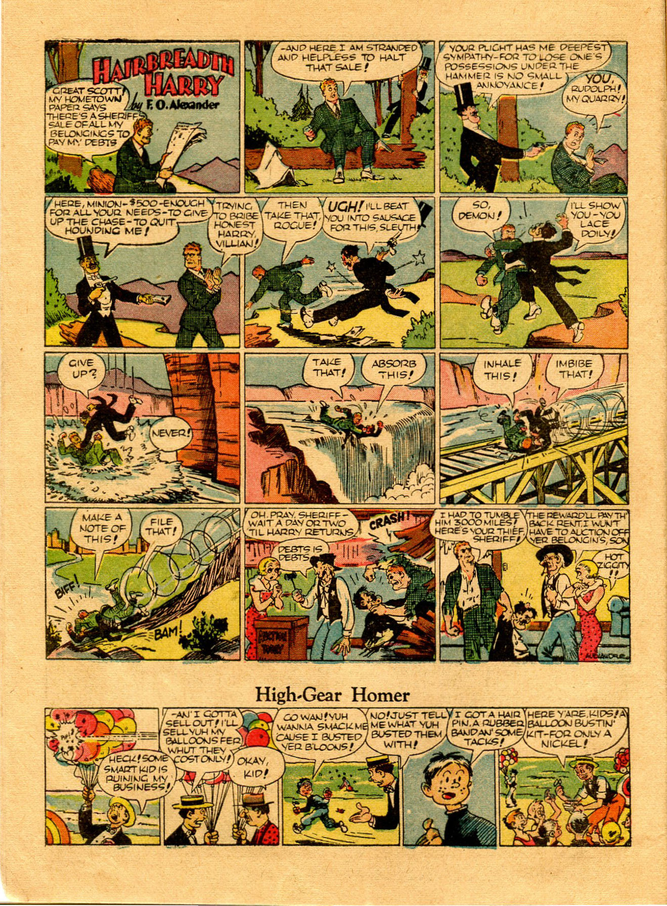 Read online Famous Funnies comic -  Issue #67 - 16