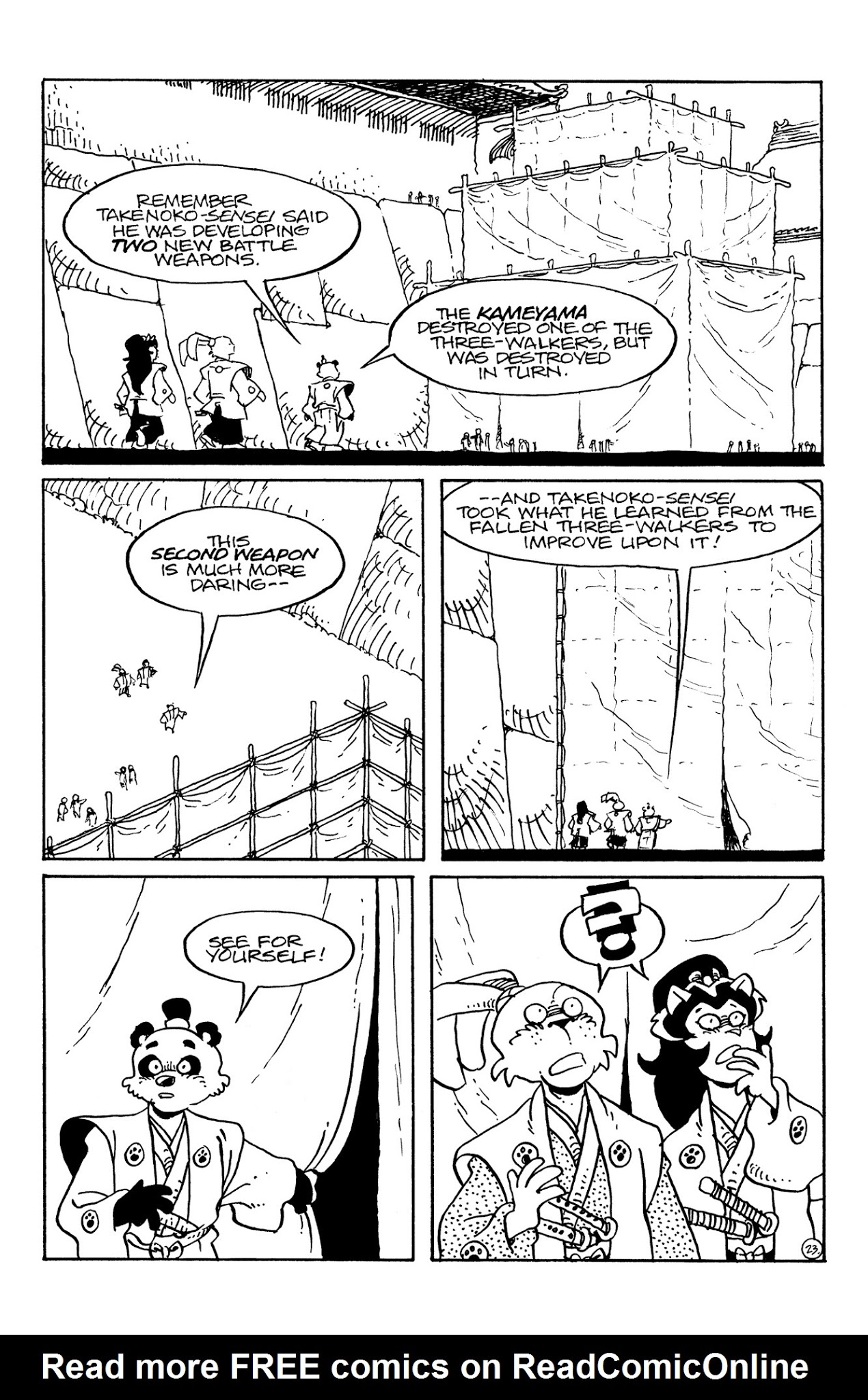 Read online Usagi Yojimbo: Senso comic -  Issue #5 - 25