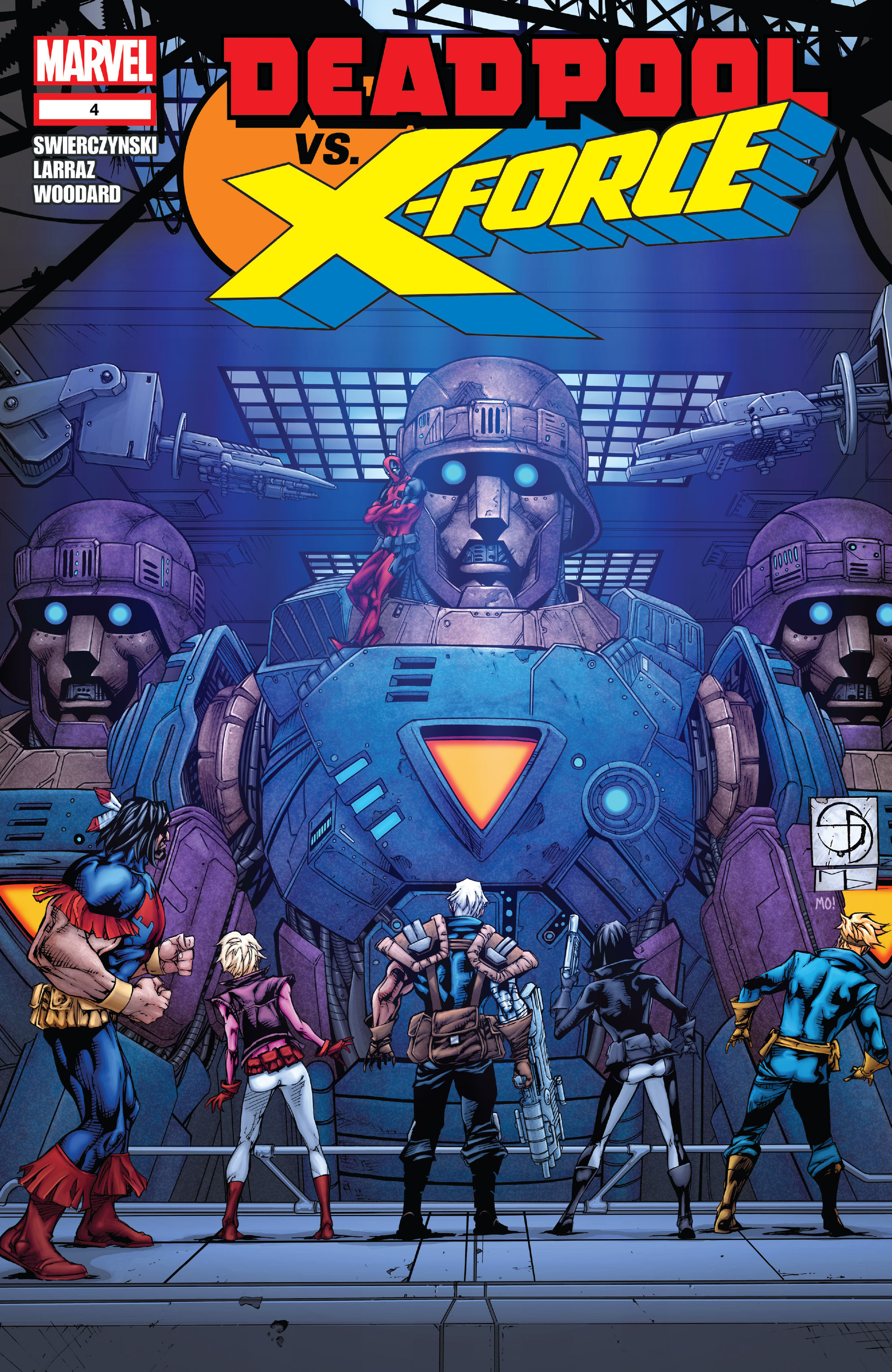 Read online Deadpool vs. X-Force comic -  Issue #4 - 1