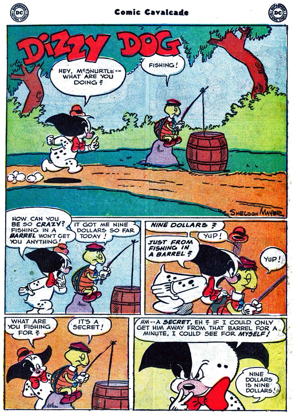 Read online Comic Cavalcade comic -  Issue #51 - 35