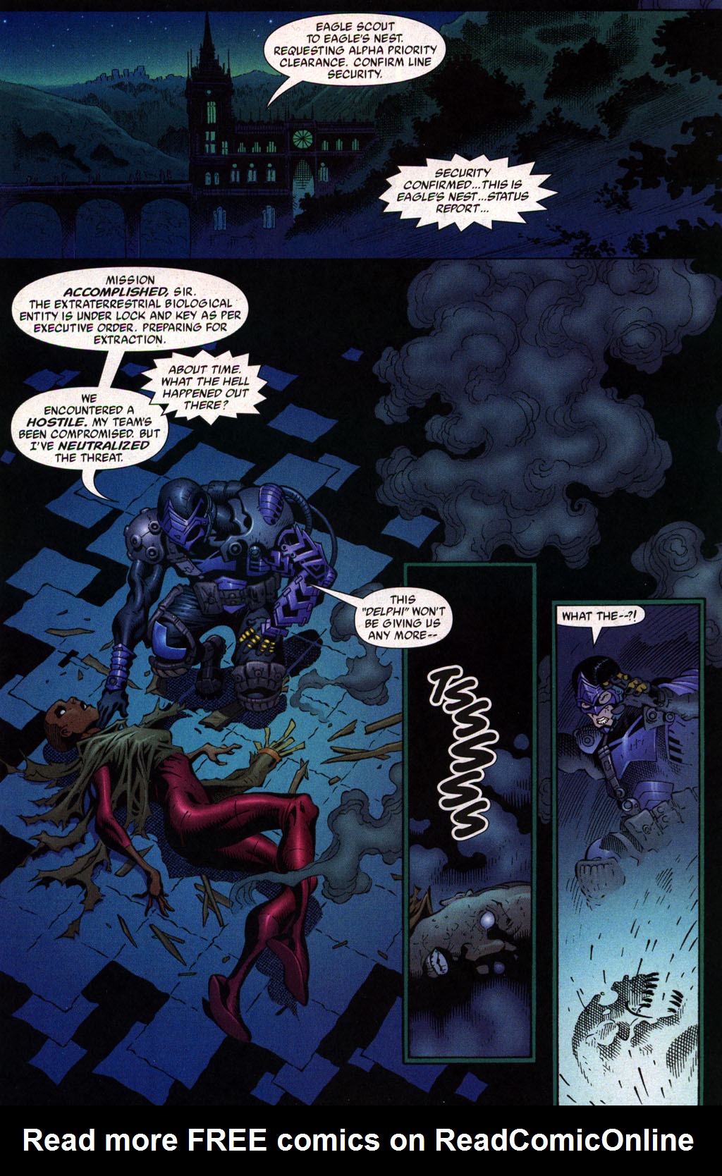 Read online The Human Race comic -  Issue #6 - 2