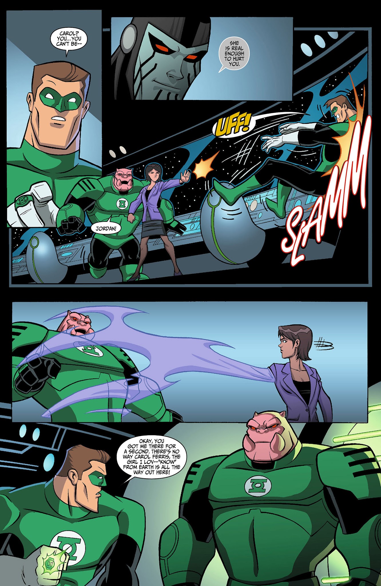 Read online Green Lantern: The Animated Series comic -  Issue #1 - 12