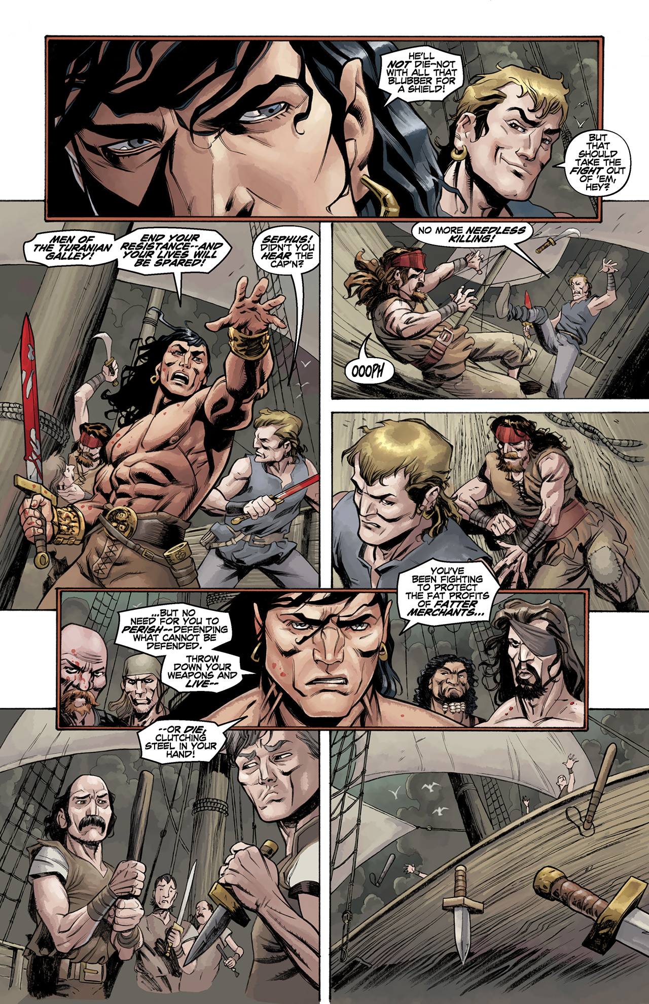 Read online Conan: Road of Kings comic -  Issue #1 - 6