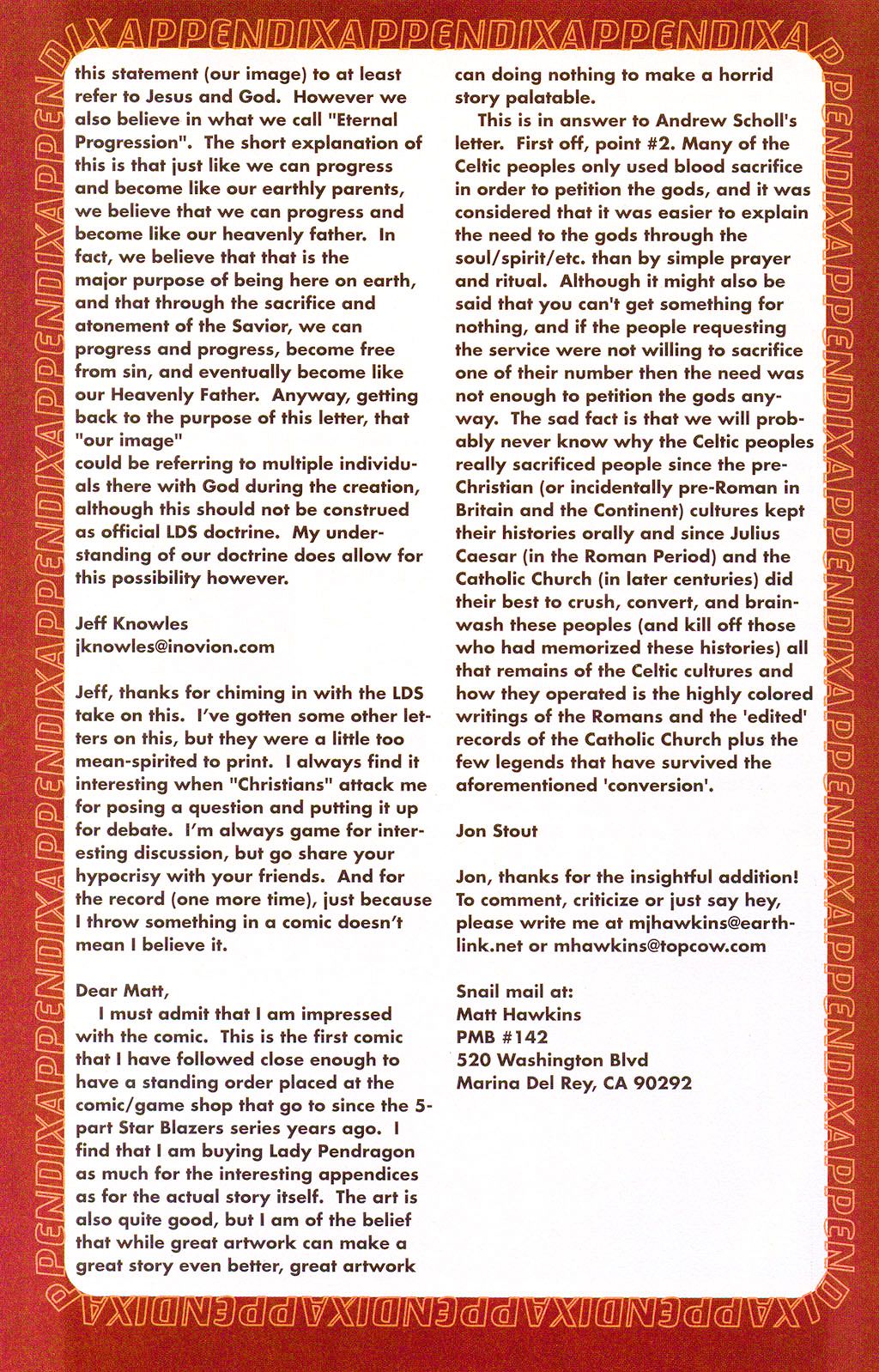 Read online Lady Pendragon comic -  Issue #5 - 27
