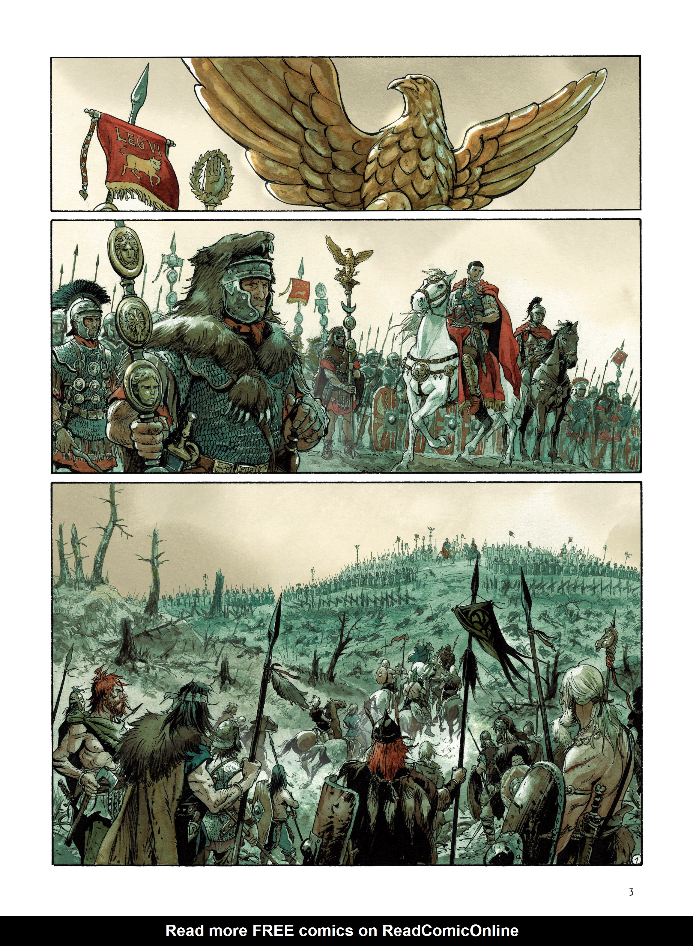 Read online The Eagles of Rome comic -  Issue # TPB 1 - 4