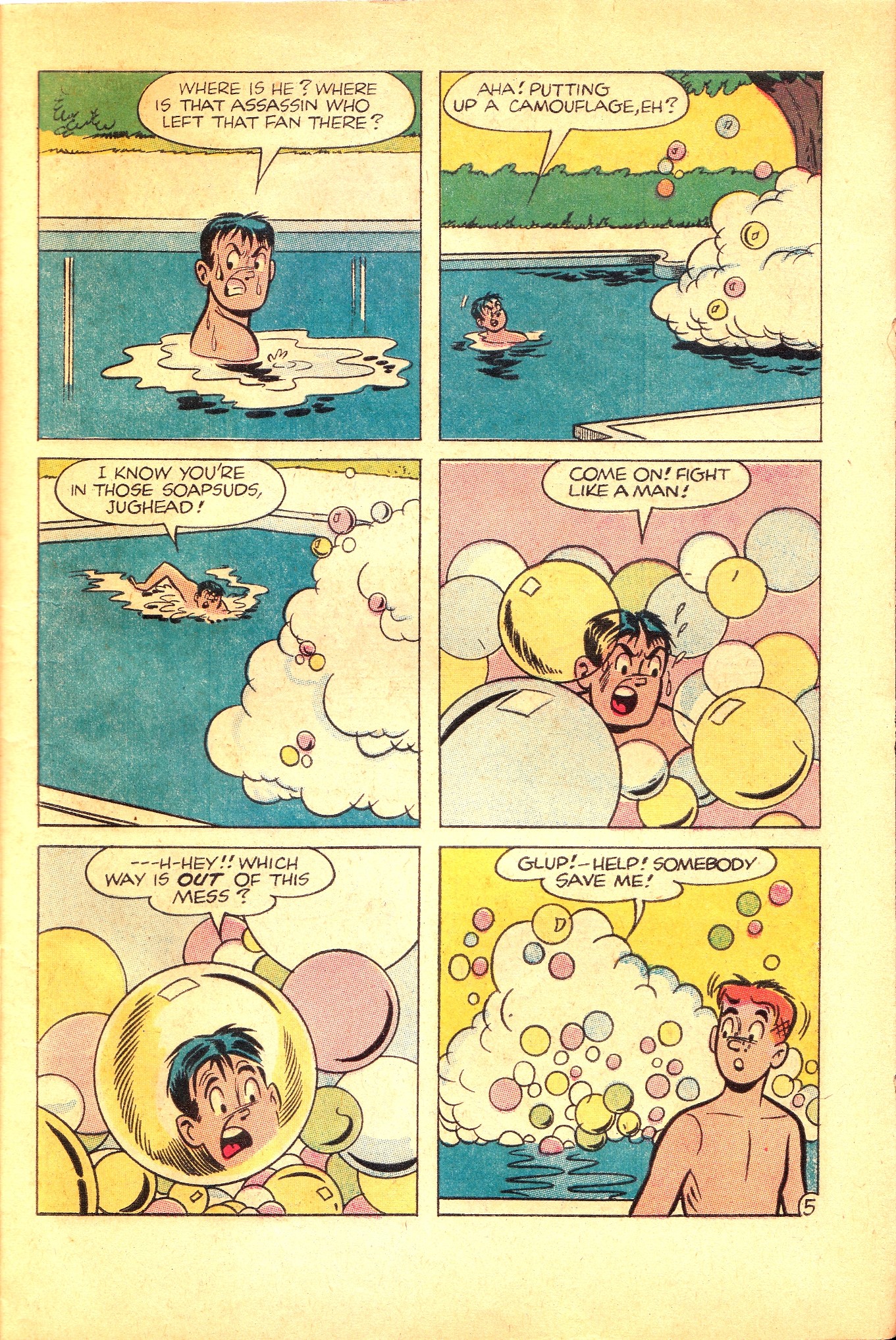 Read online Archie's Pal Jughead comic -  Issue #124 - 7