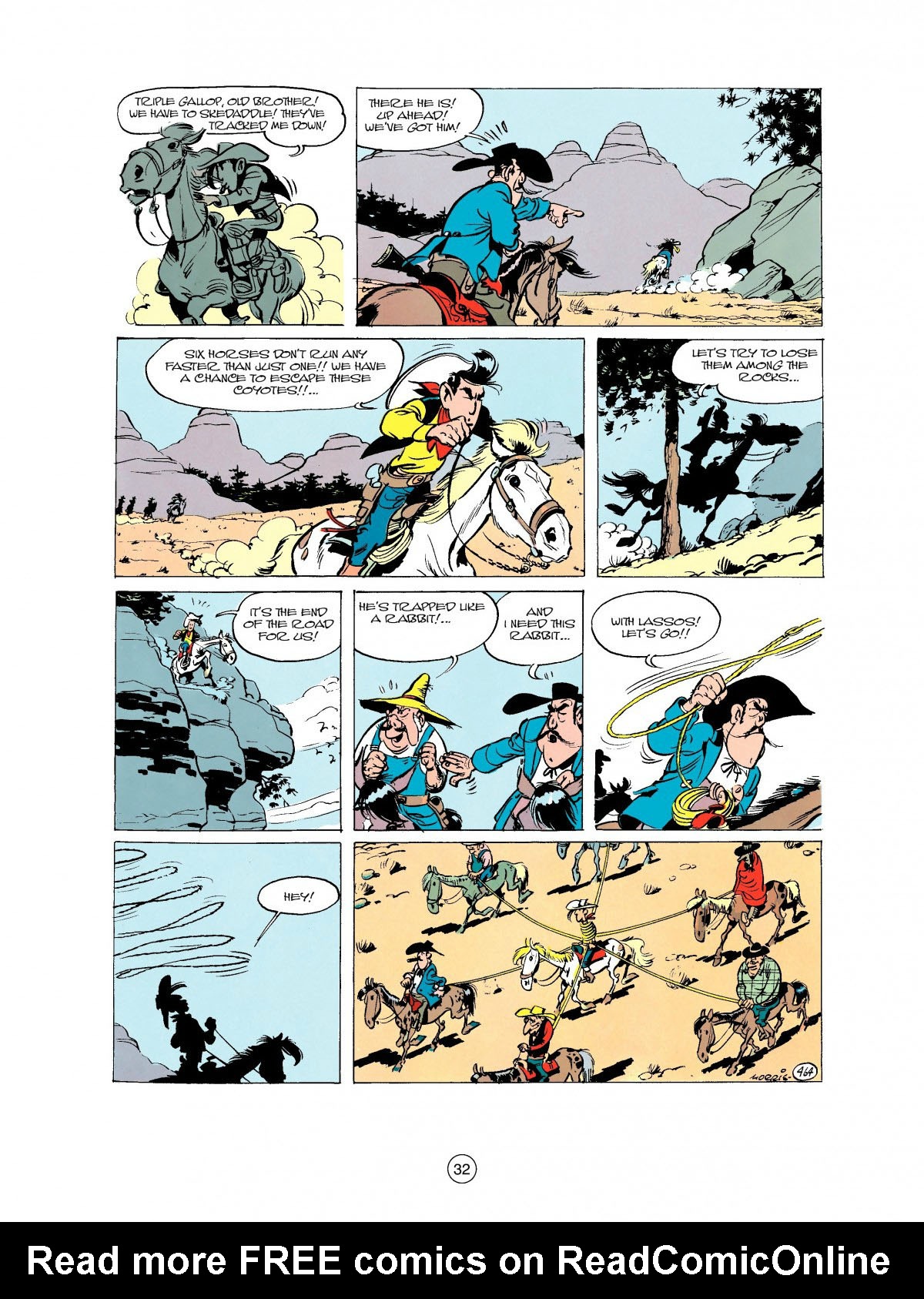 Read online A Lucky Luke Adventure comic -  Issue #27 - 33