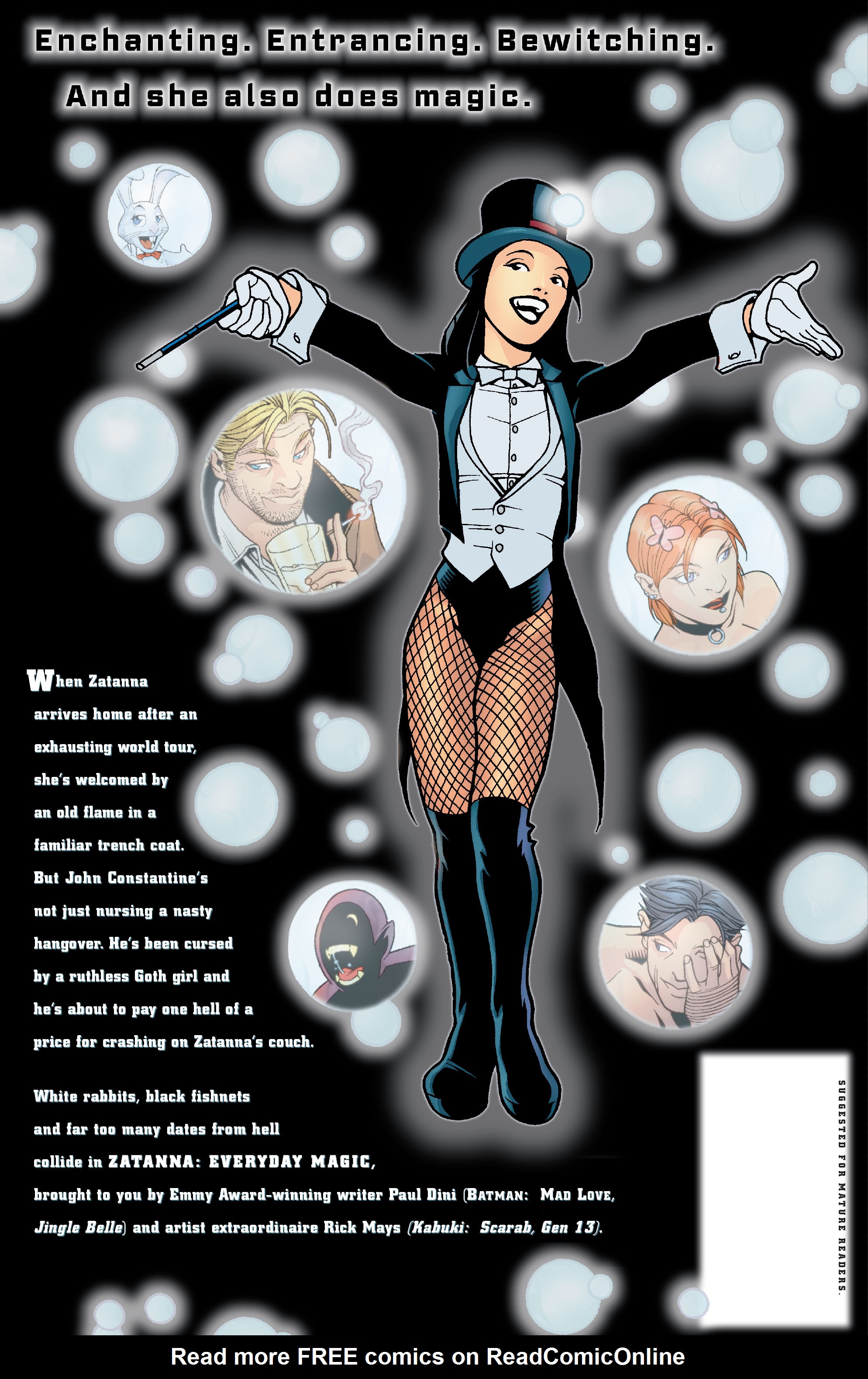 Read online Zatanna: Everyday Magic comic -  Issue # Full - 50