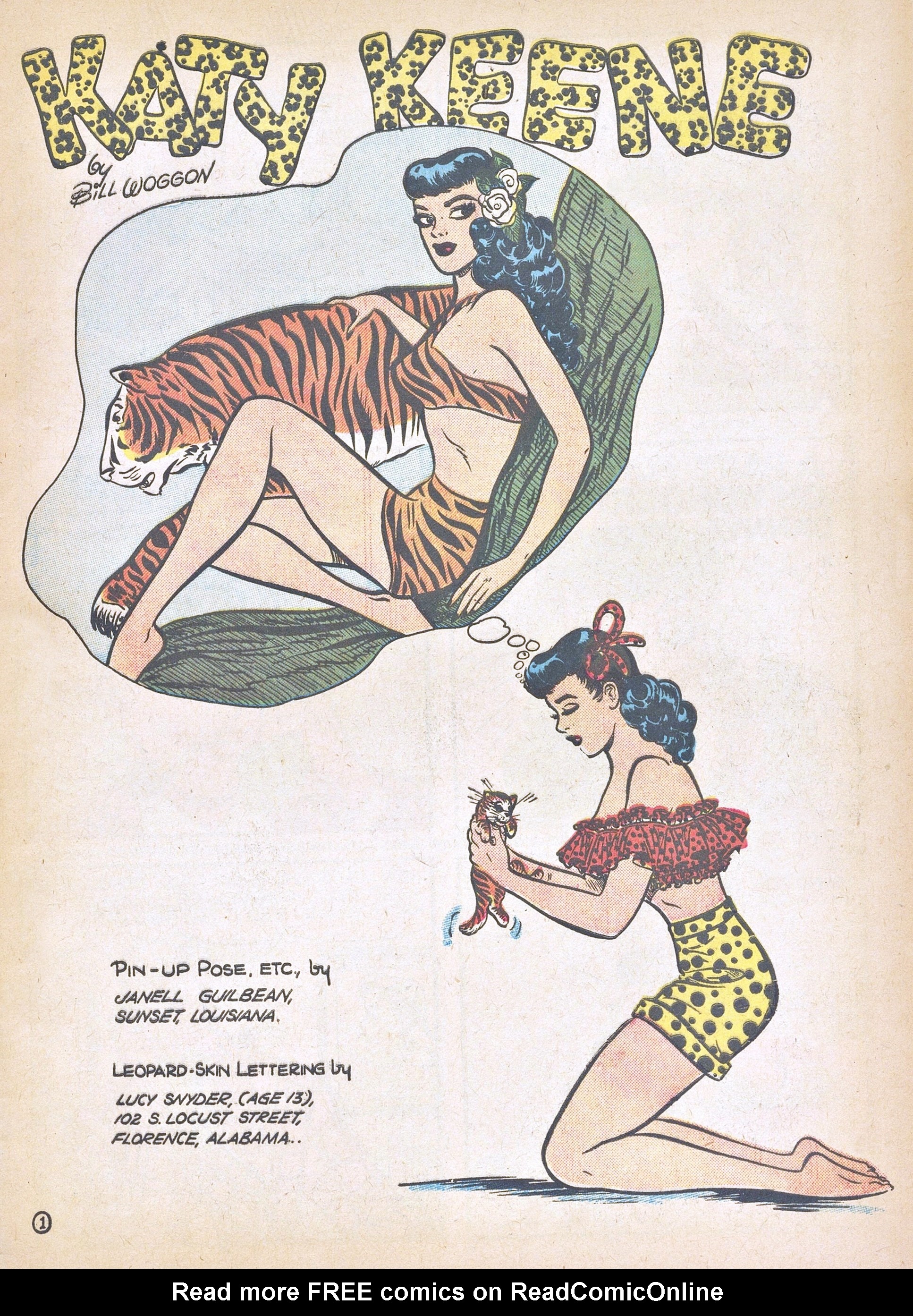 Read online Katy Keene (1949) comic -  Issue #14 - 3