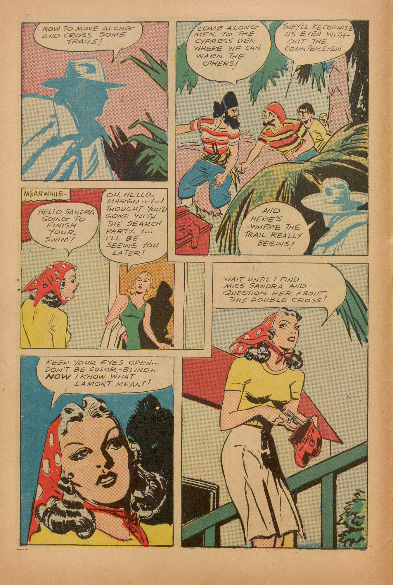 Read online Shadow Comics comic -  Issue #54 - 10