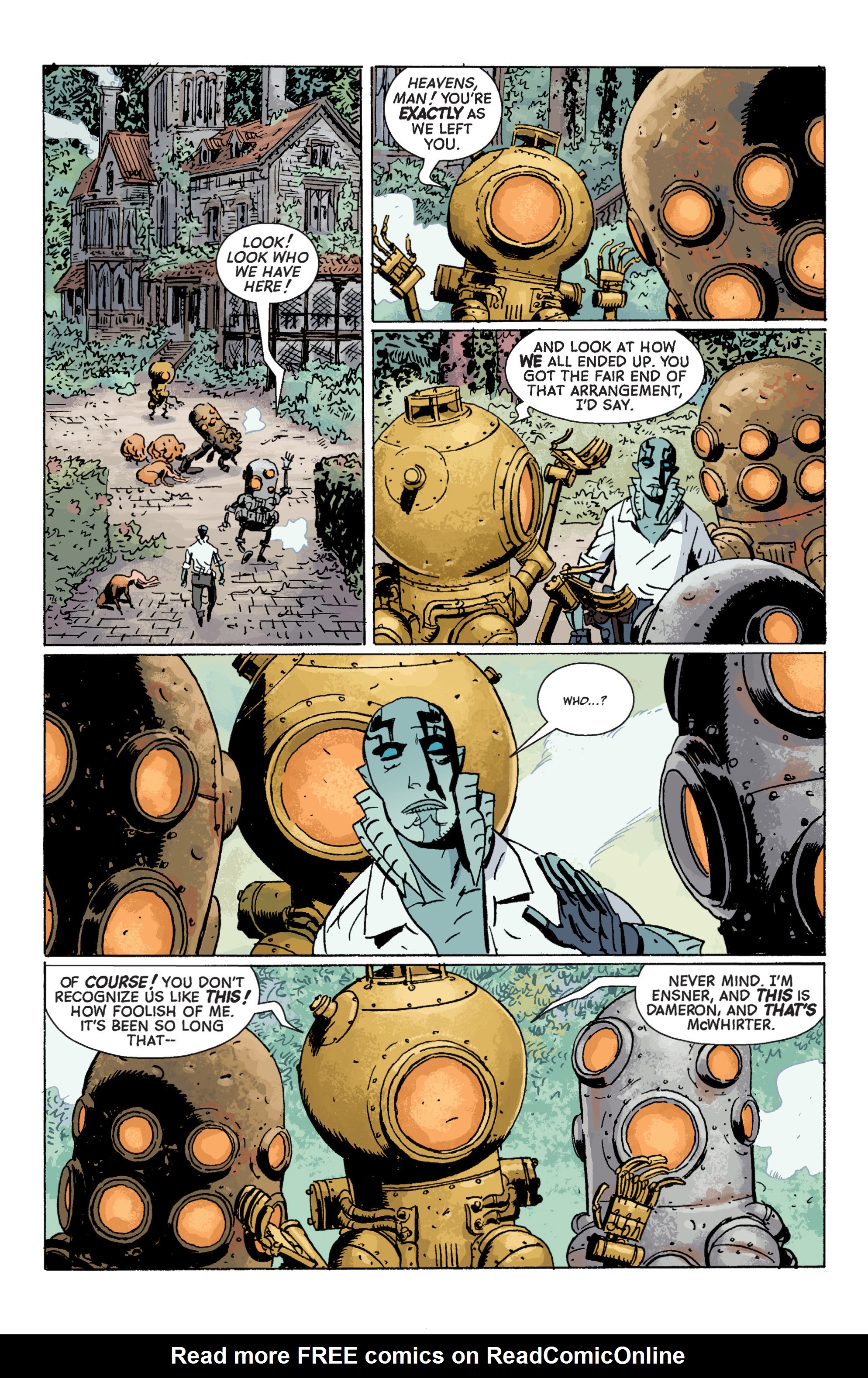 Read online B.P.R.D. (2003) comic -  Issue # TPB 7 - 71