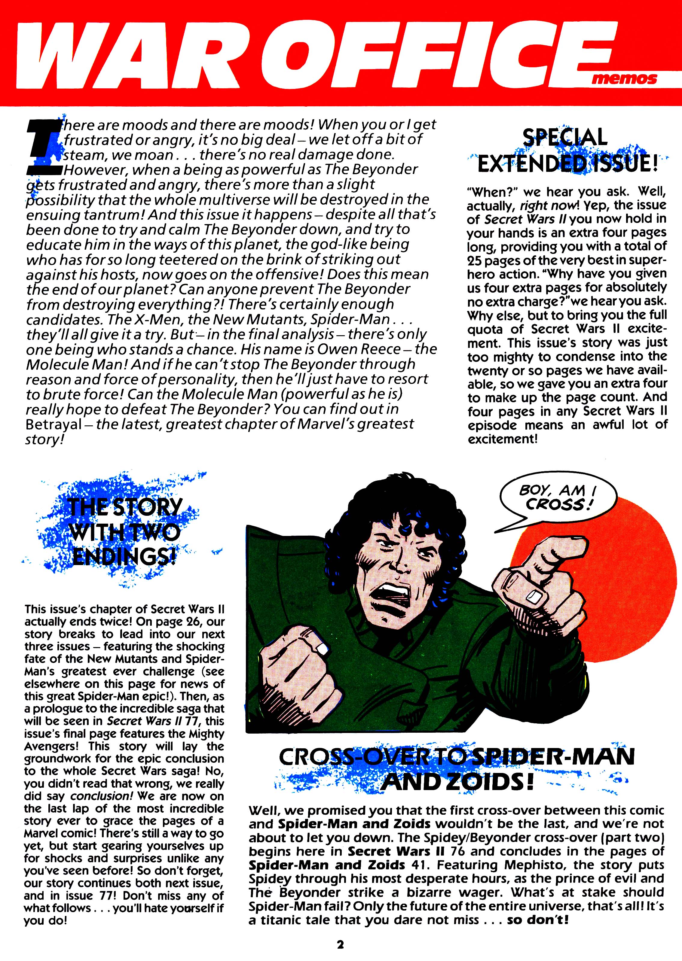 Read online Secret Wars (1985) comic -  Issue #73 - 2