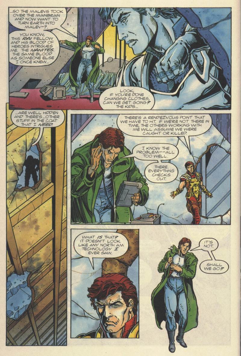 Read online Magnus Robot Fighter (1991) comic -  Issue #33 - 11