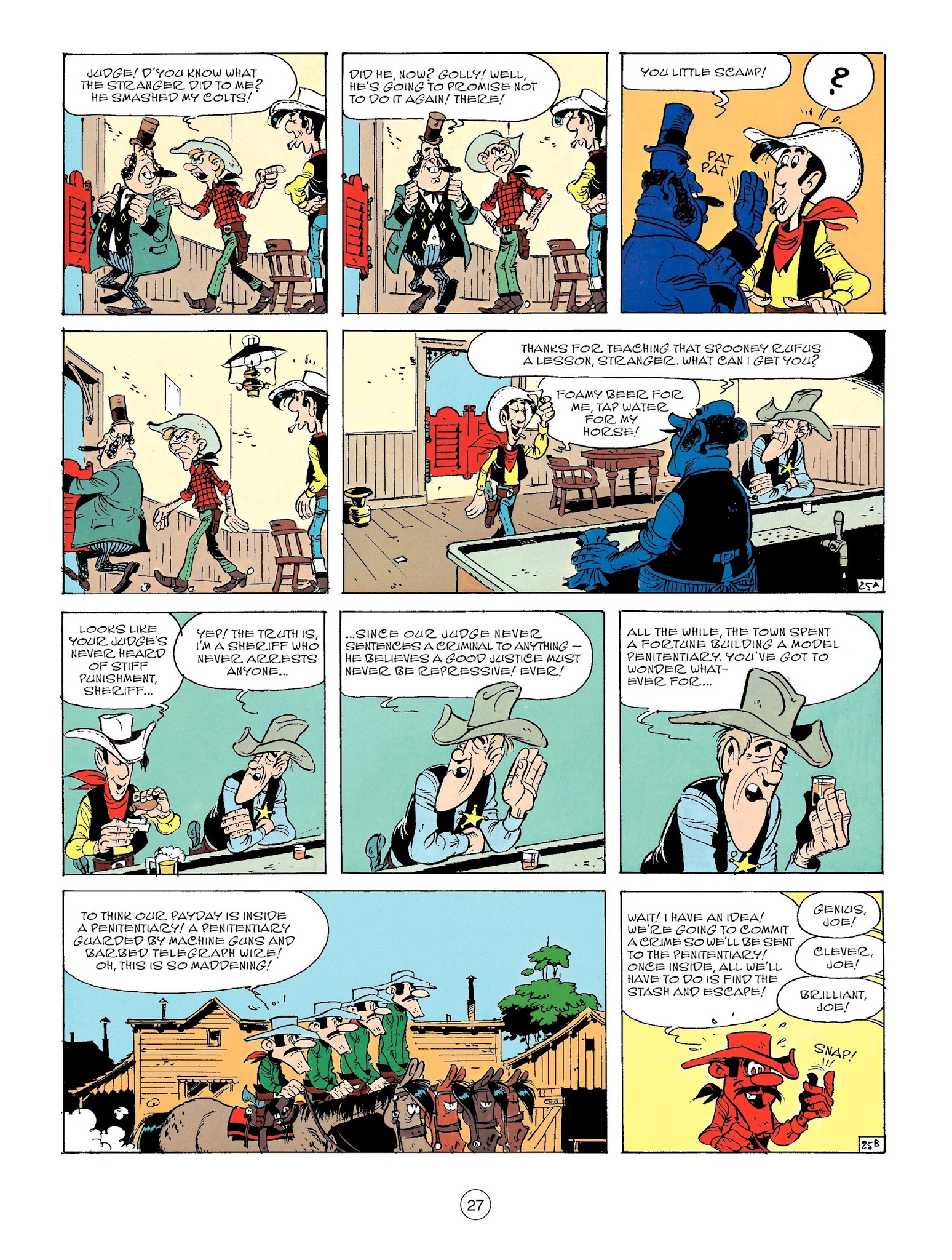 Read online A Lucky Luke Adventure comic -  Issue #58 - 27