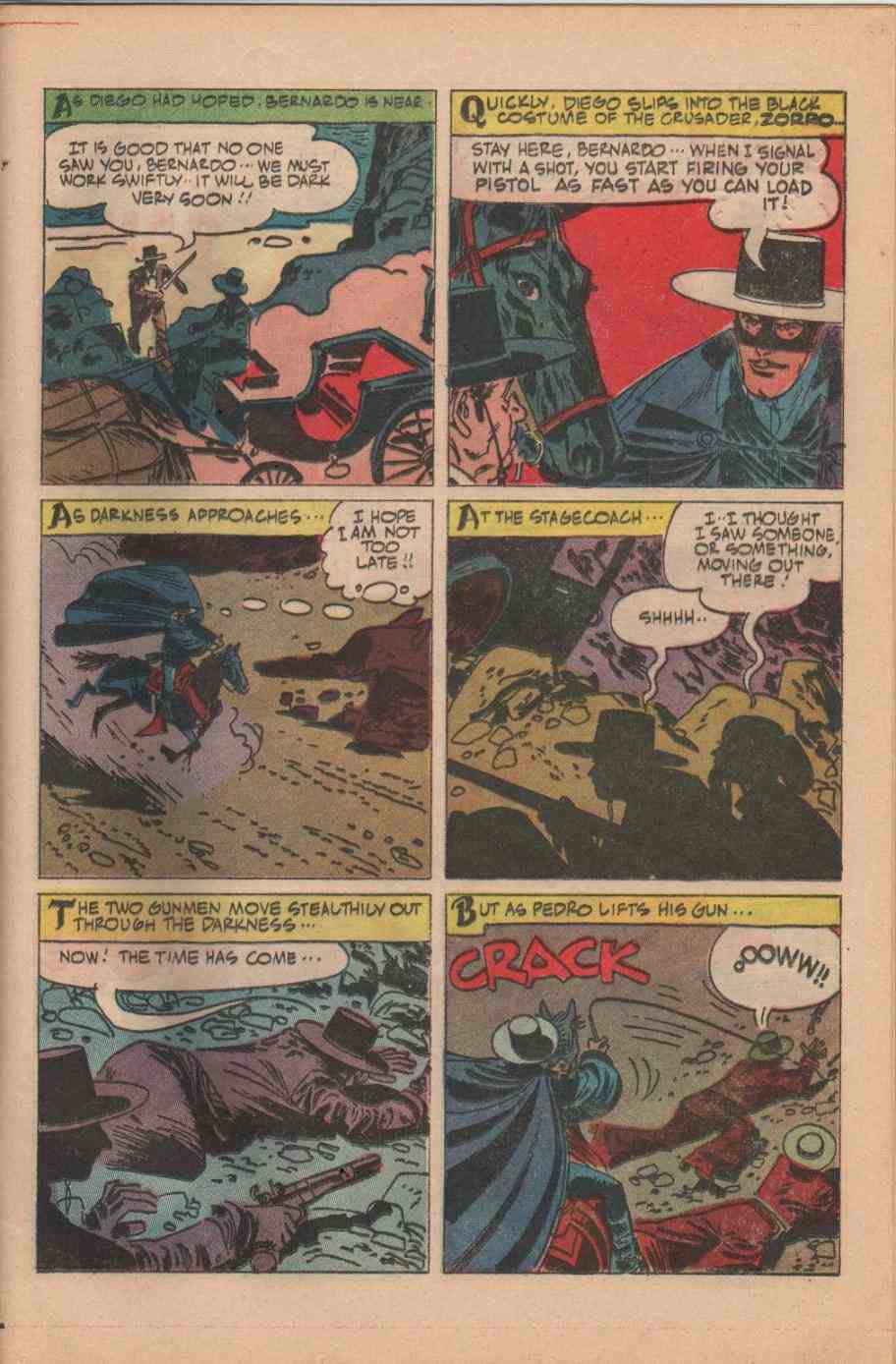 Read online Zorro (1966) comic -  Issue #7 - 25