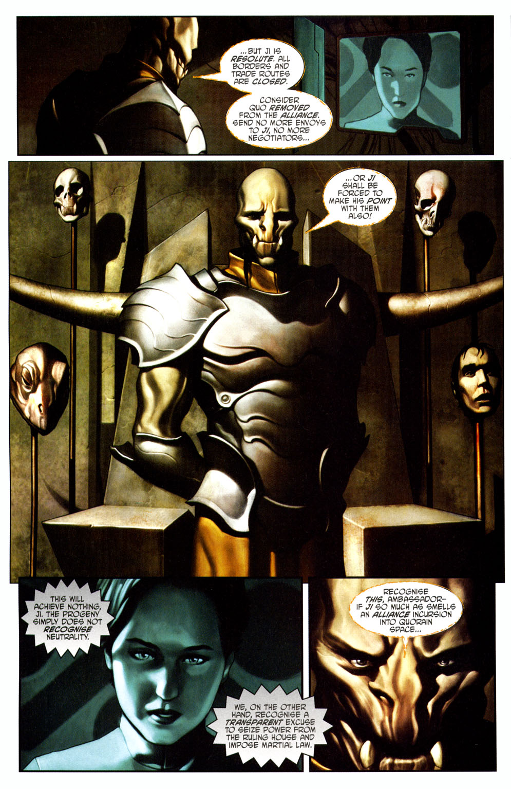 Read online Necrowar comic -  Issue #3 - 11