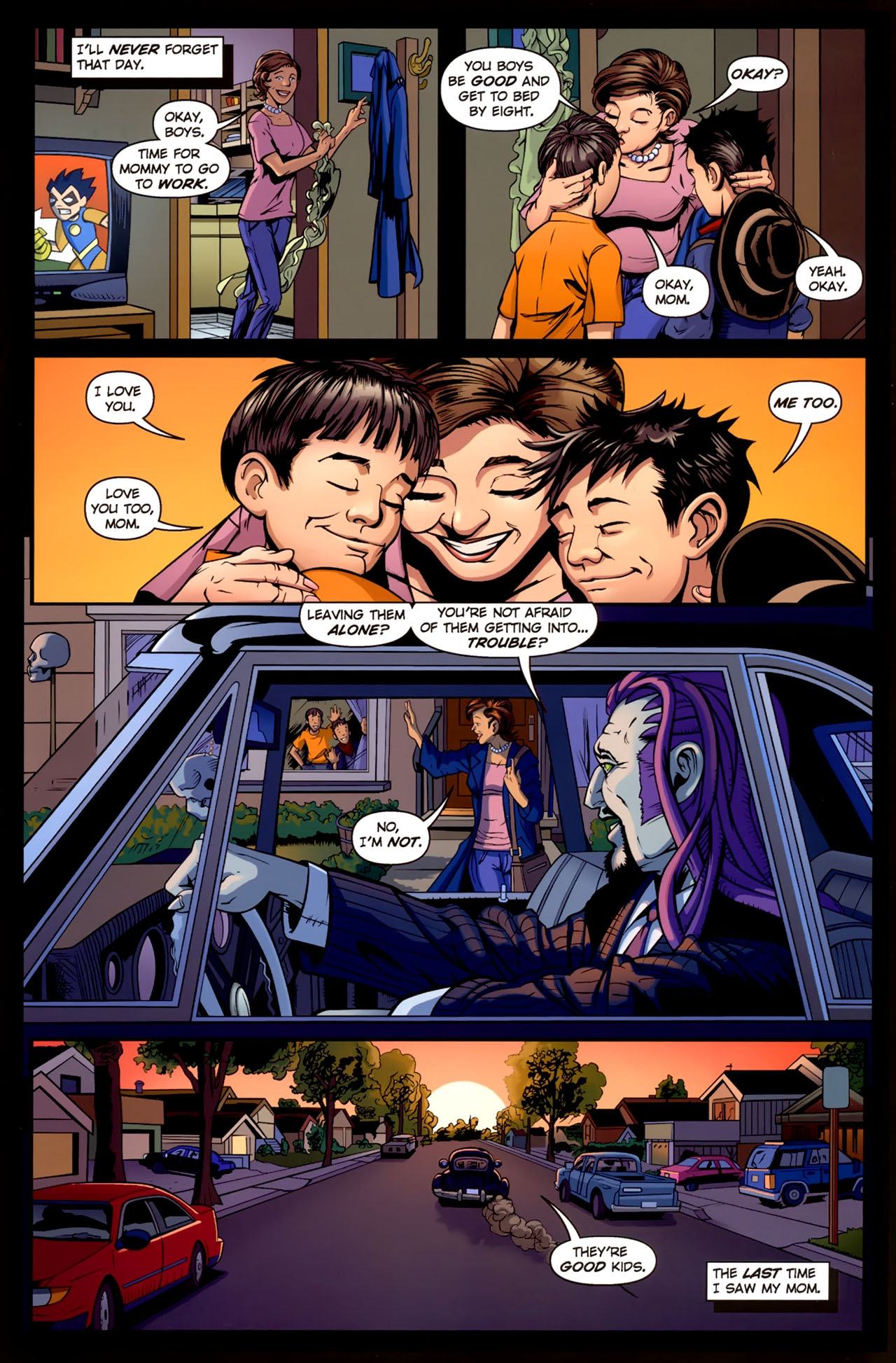 Read online Necessary Evil comic -  Issue #1 - 5