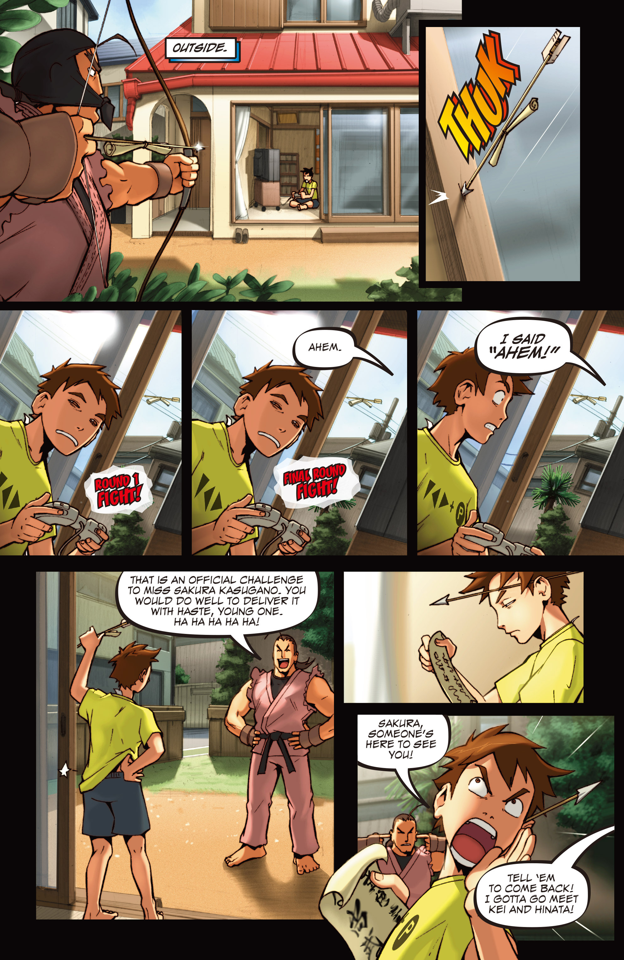 Read online Street Fighter Legends: Sakura comic -  Issue #1 - 14