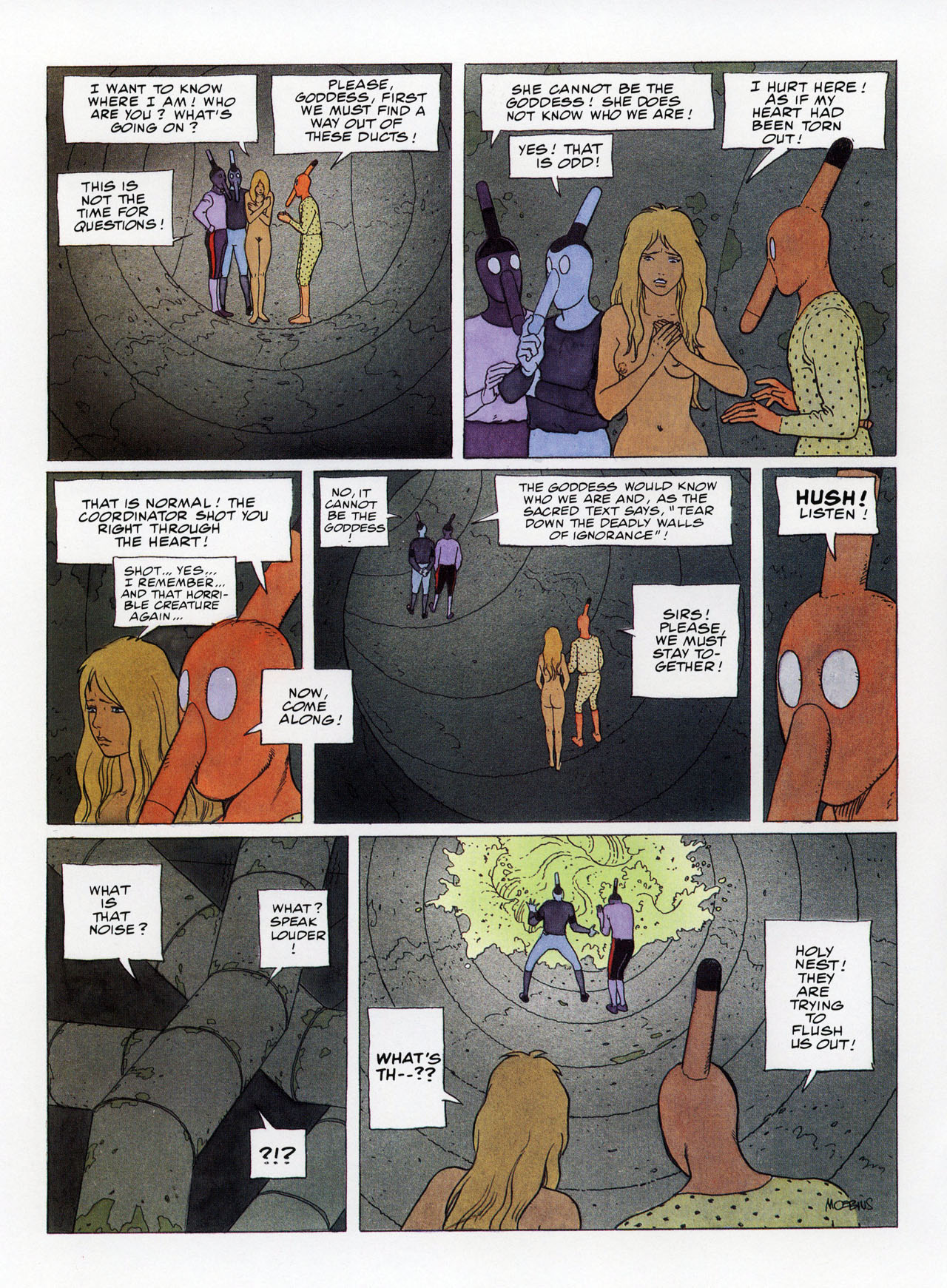 Read online Epic Graphic Novel: Moebius comic -  Issue # TPB 7 - 42