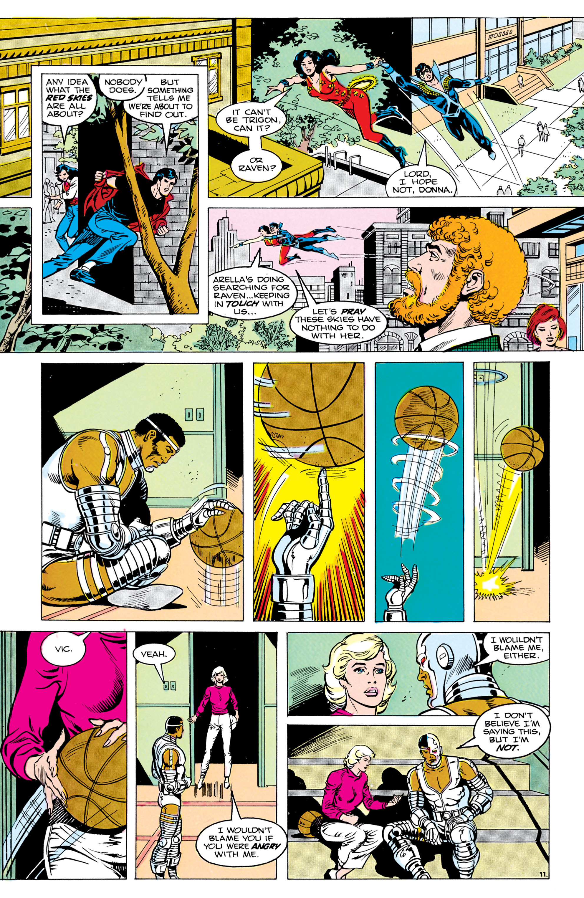 Read online The New Teen Titans (1984) comic -  Issue #13 - 12