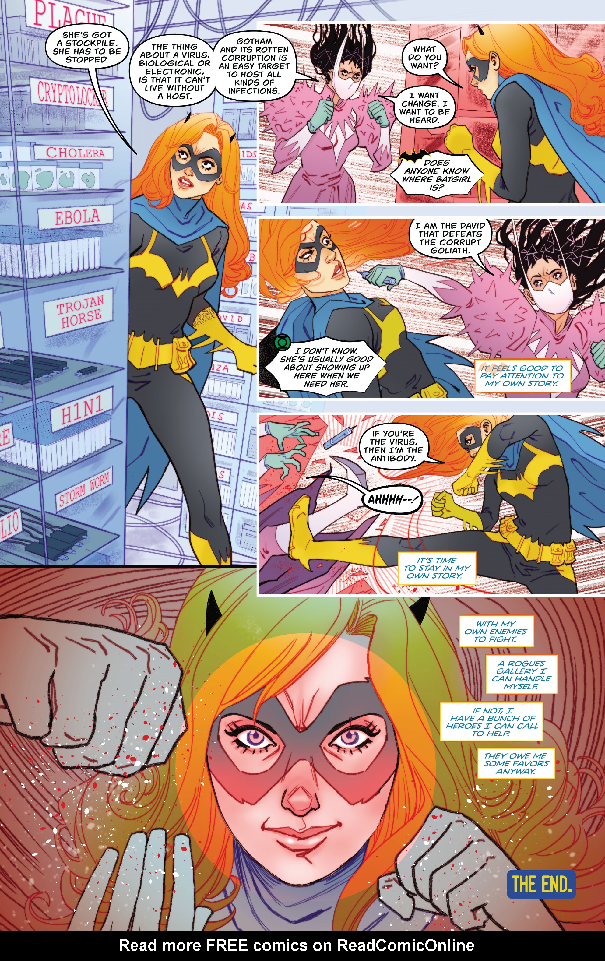 Read online Batgirl (2016) comic -  Issue #50 - 34