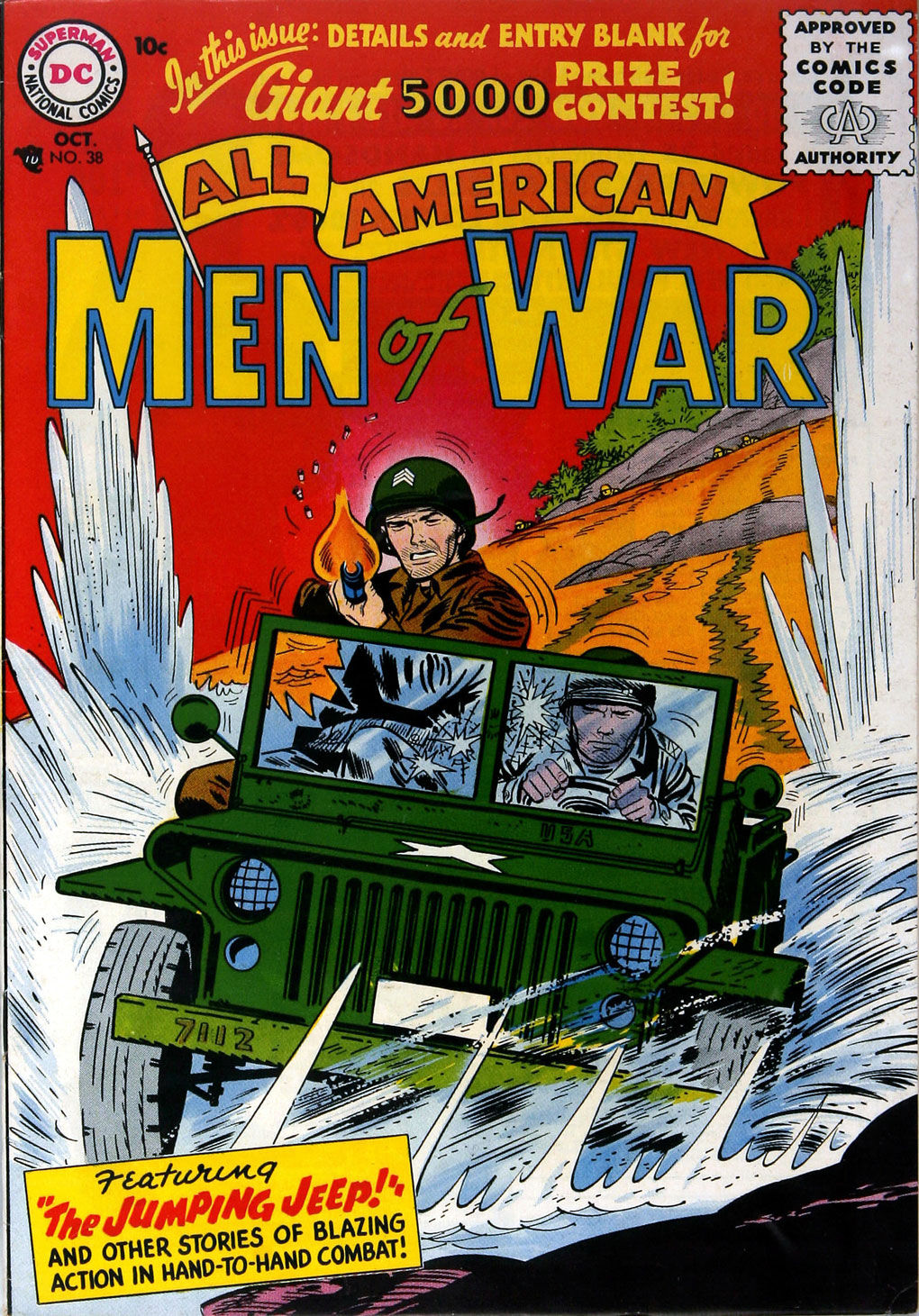 Read online All-American Men of War comic -  Issue #38 - 1