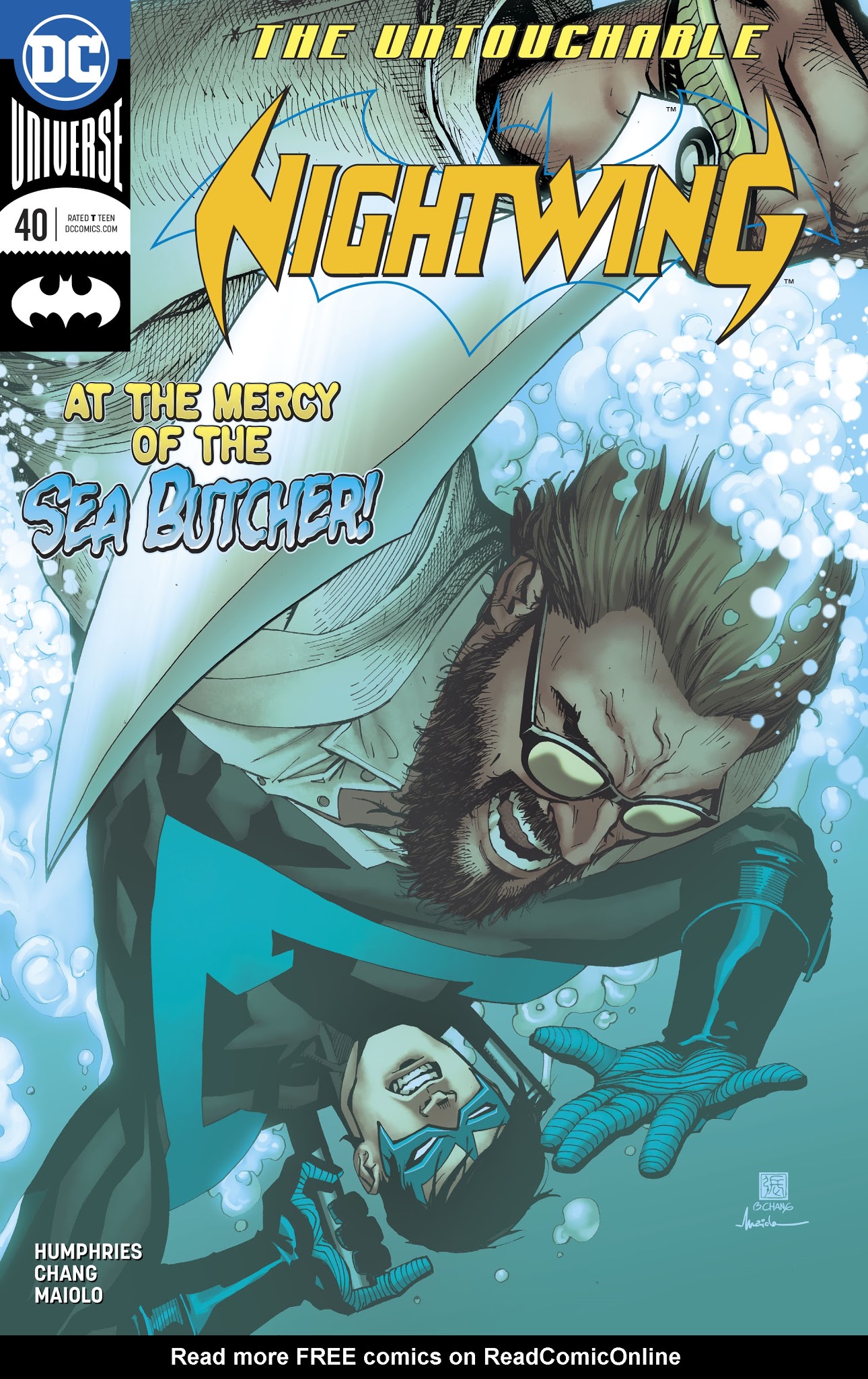 Read online Nightwing (2016) comic -  Issue #40 - 1