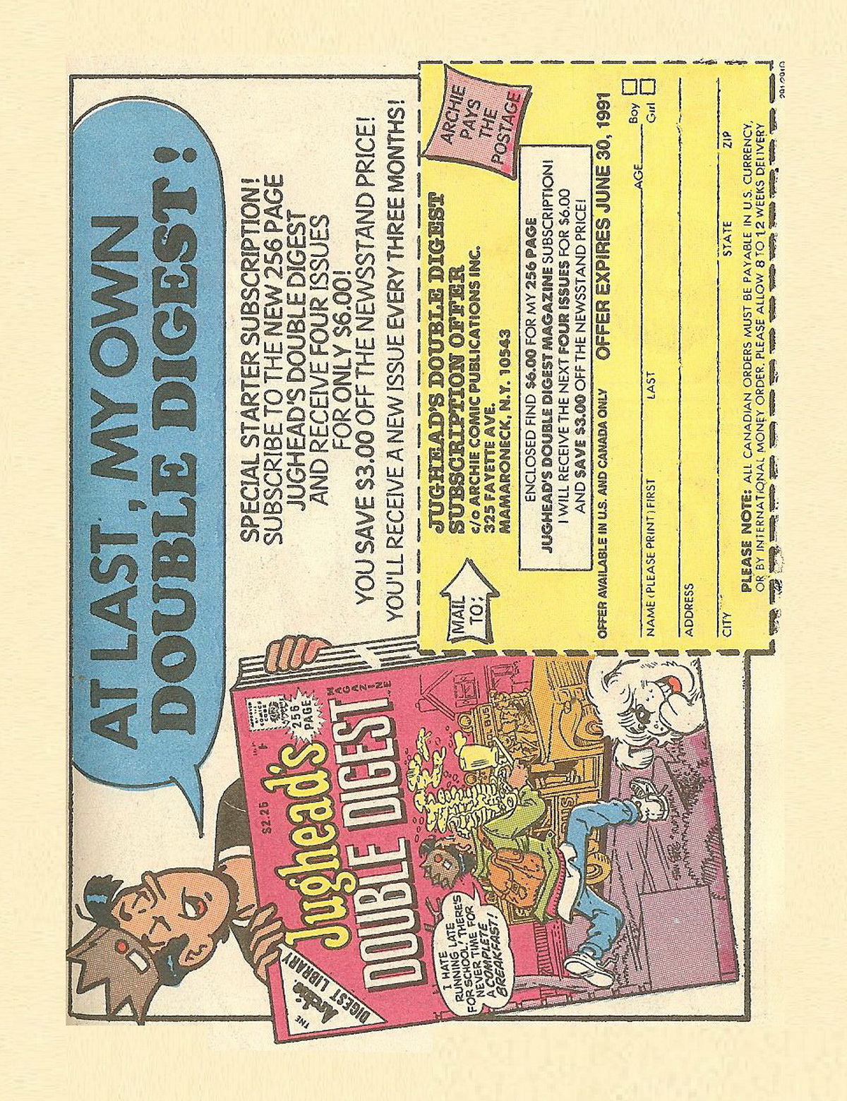 Read online Betty and Veronica Digest Magazine comic -  Issue #23 - 181