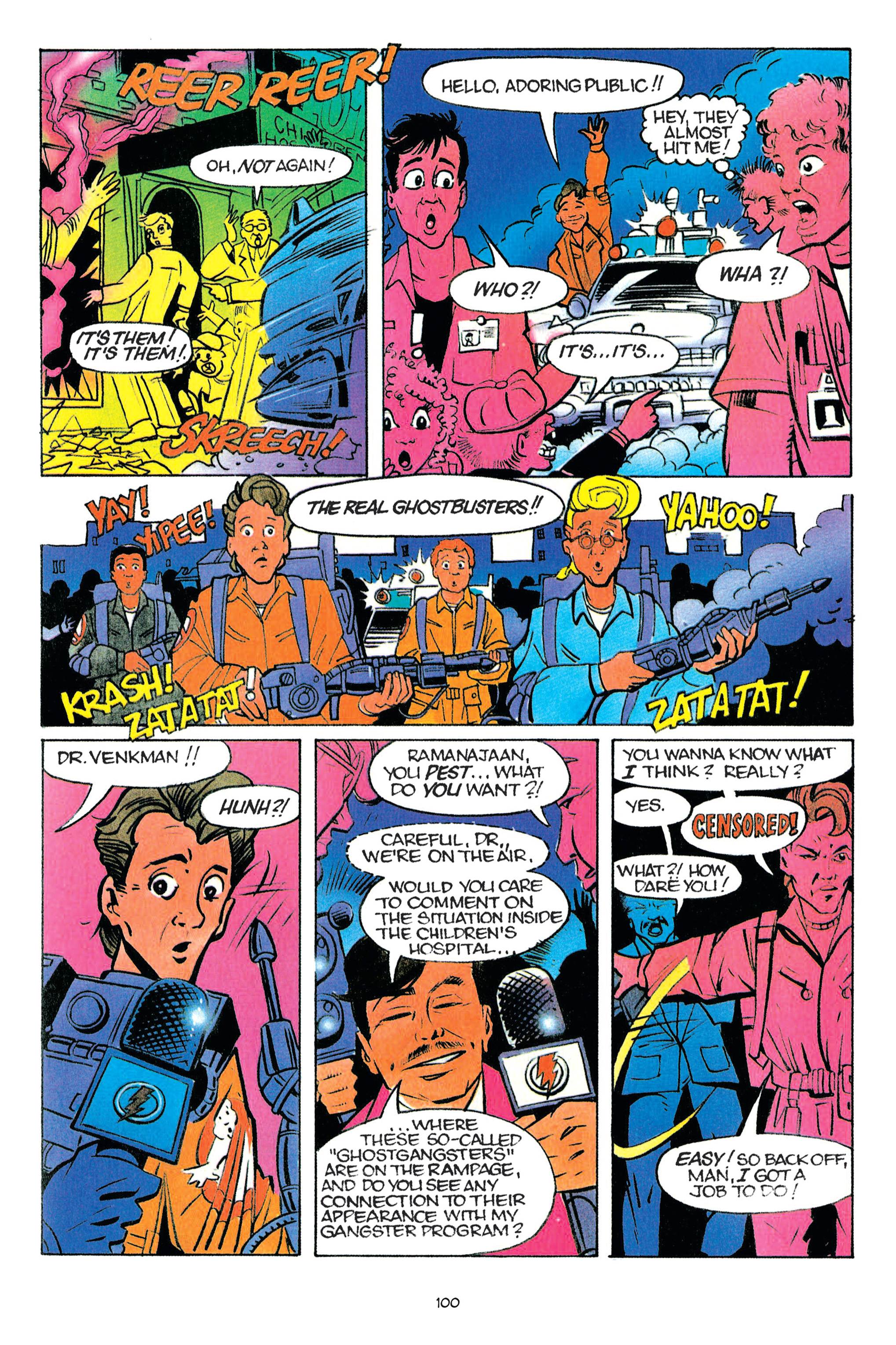 Read online The Real Ghostbusters comic -  Issue # _Omnibus 1 (Part 1) - 100