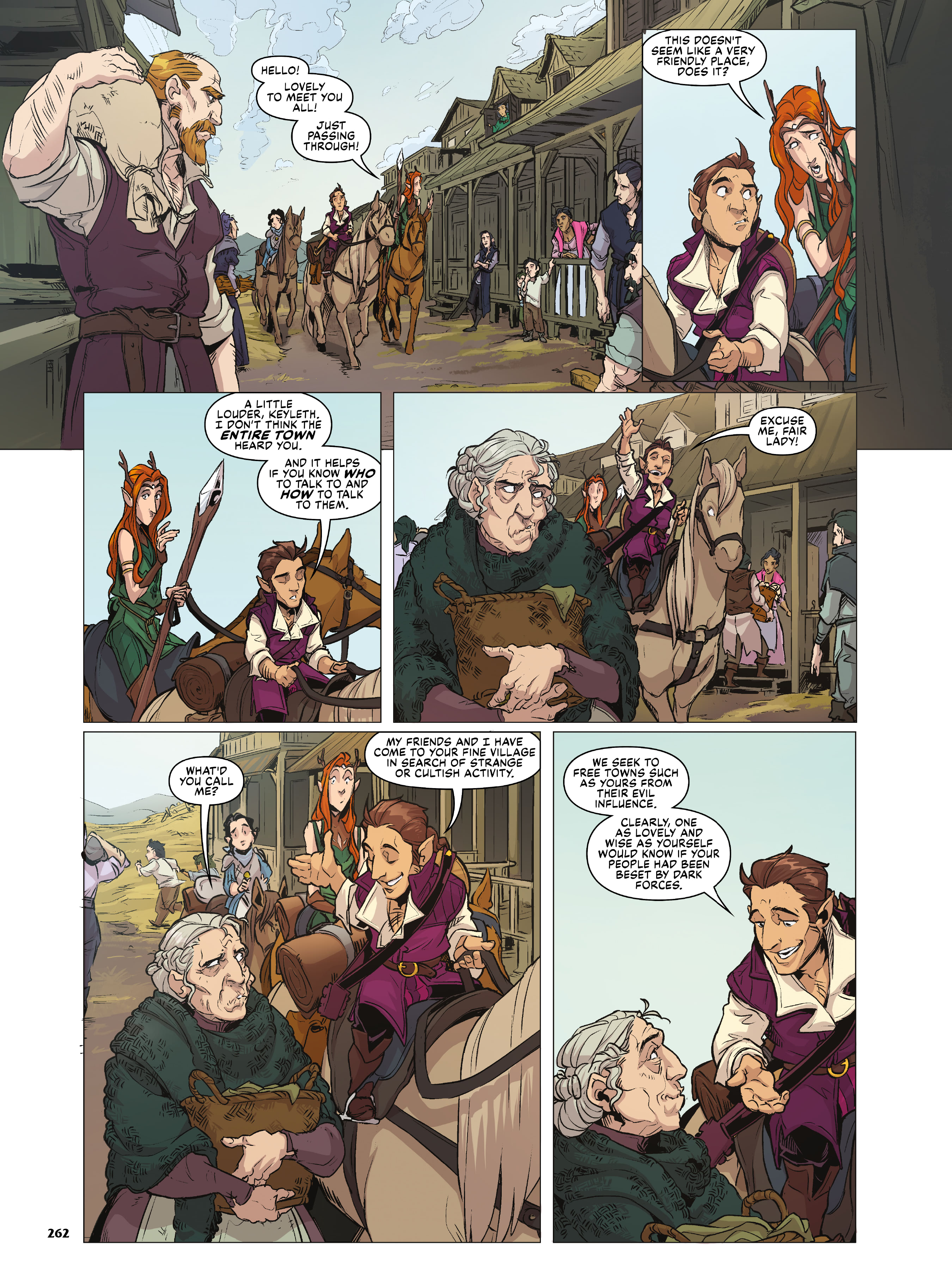 Read online Critical Role Vox Machina Origins comic -  Issue # (2019) _TPB Library Edition (Part 3) - 63