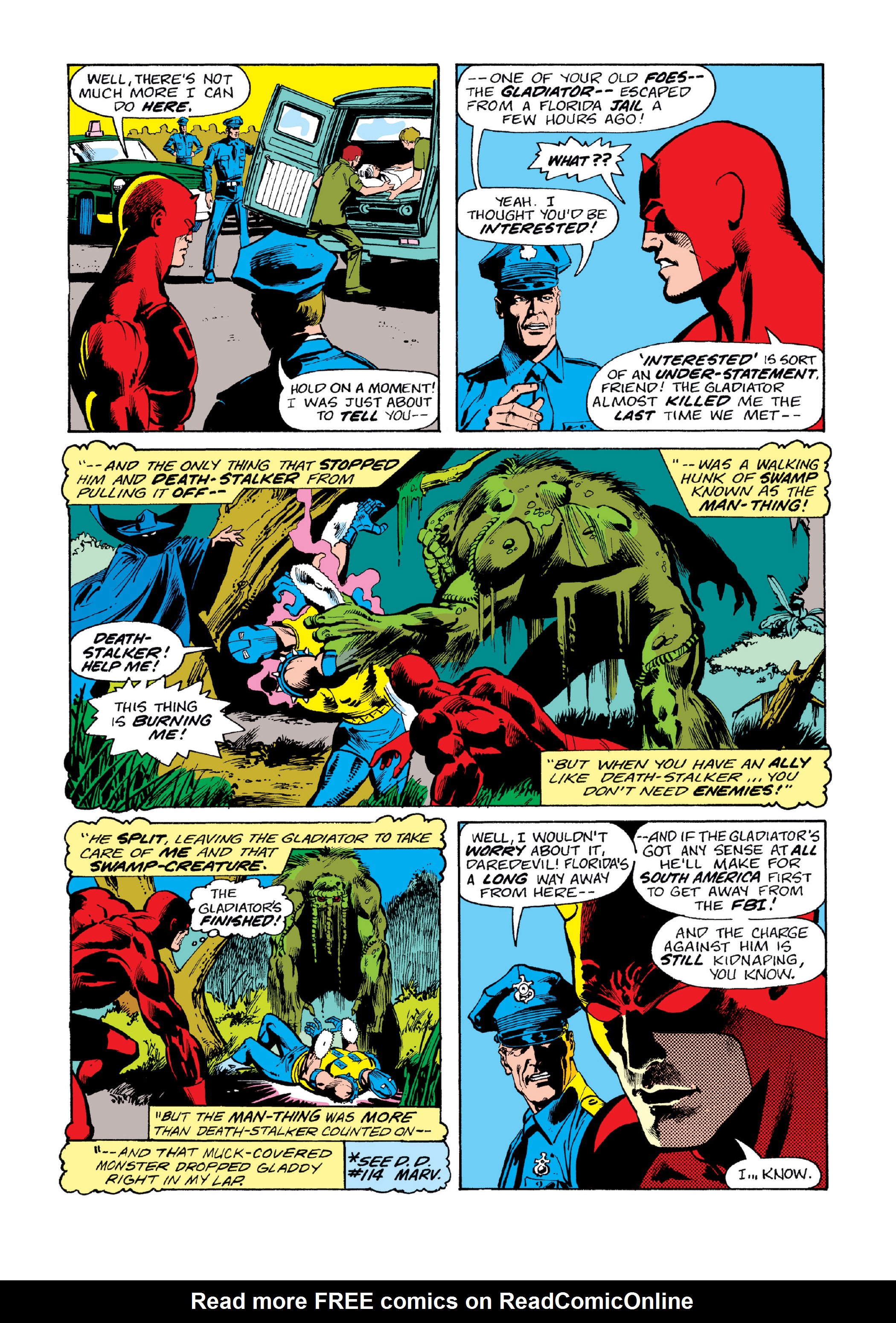 Read online Marvel Masterworks: Daredevil comic -  Issue # TPB 13 (Part 2) - 95
