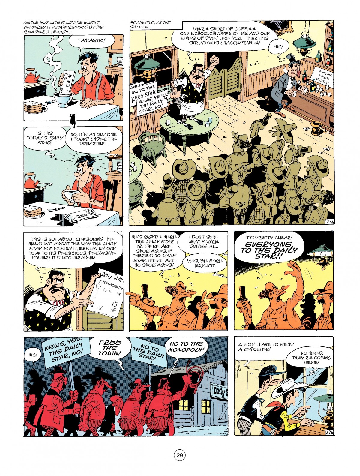 Read online A Lucky Luke Adventure comic -  Issue #41 - 29