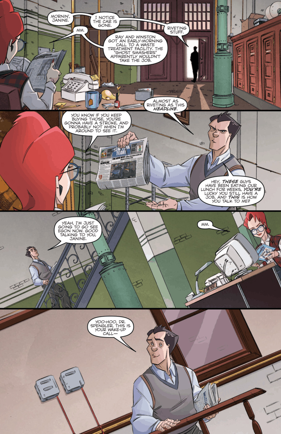 Read online Ghostbusters (2011) comic -  Issue #14 - 6