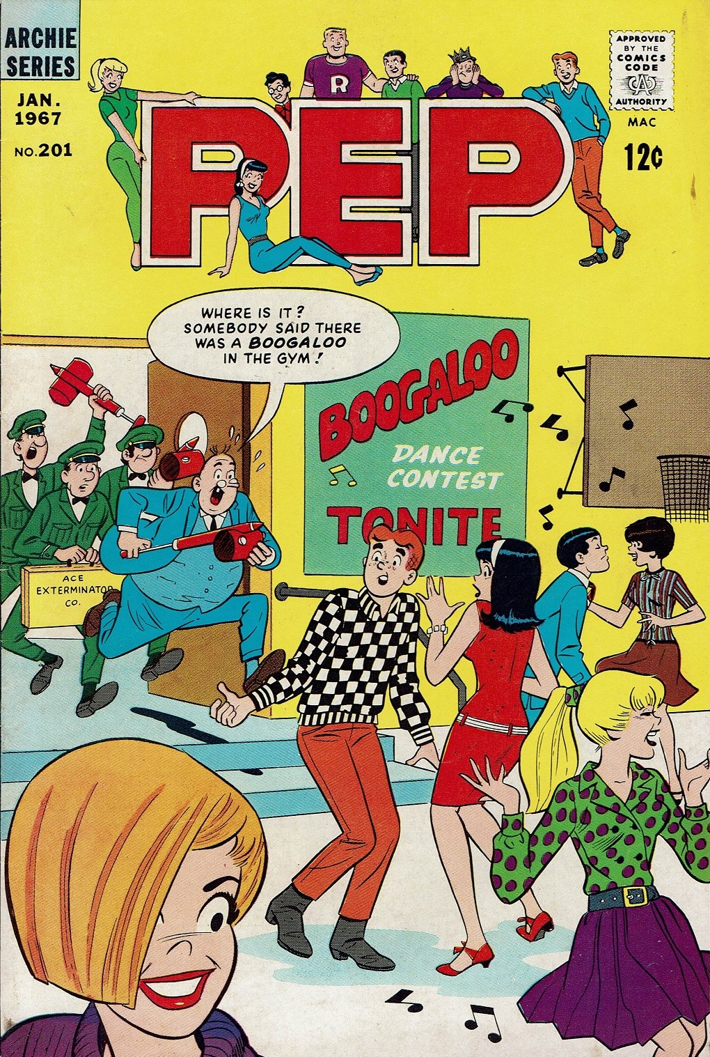 Read online Pep Comics comic -  Issue #201 - 1