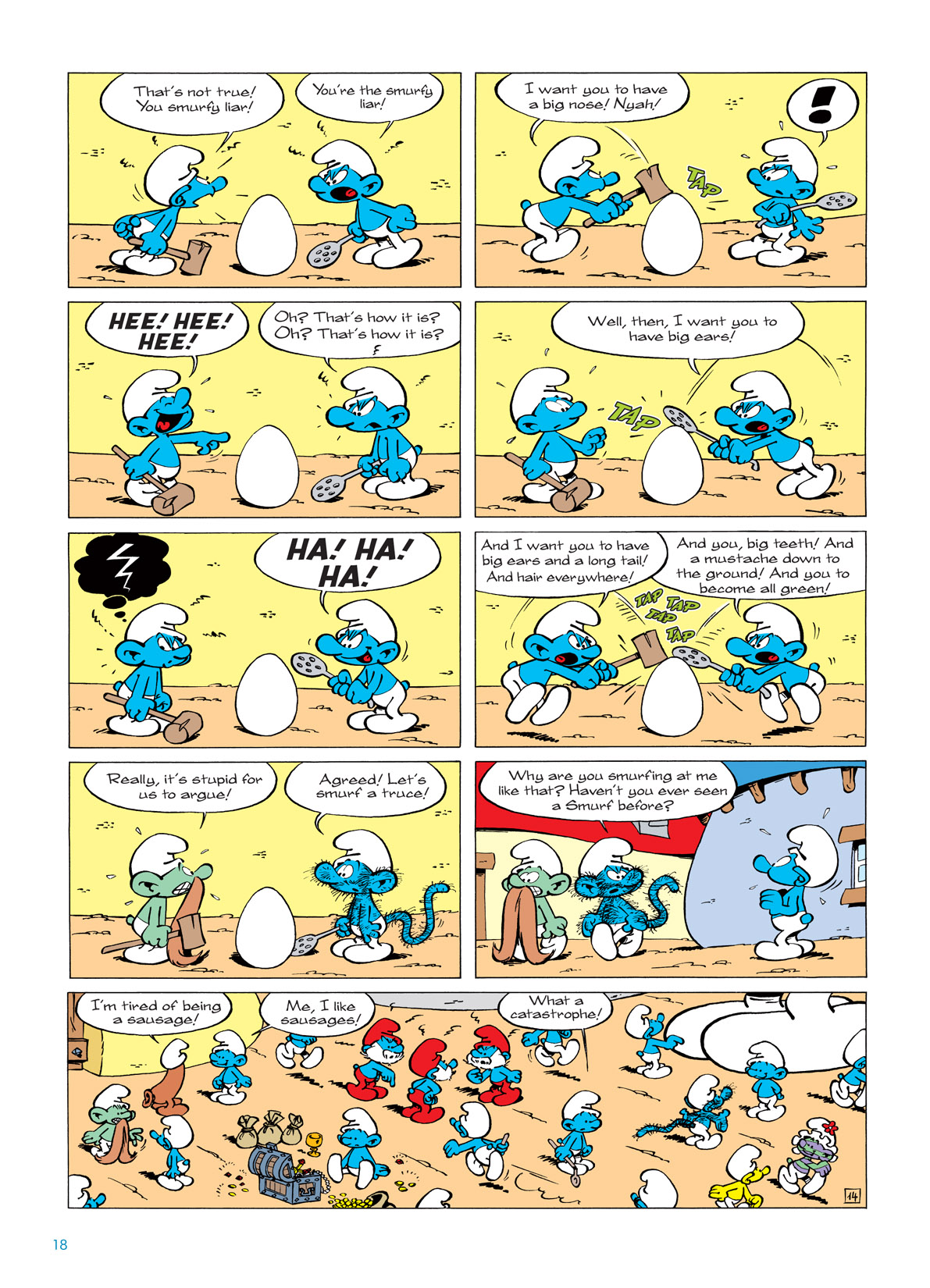 Read online The Smurfs comic -  Issue #5 - 18