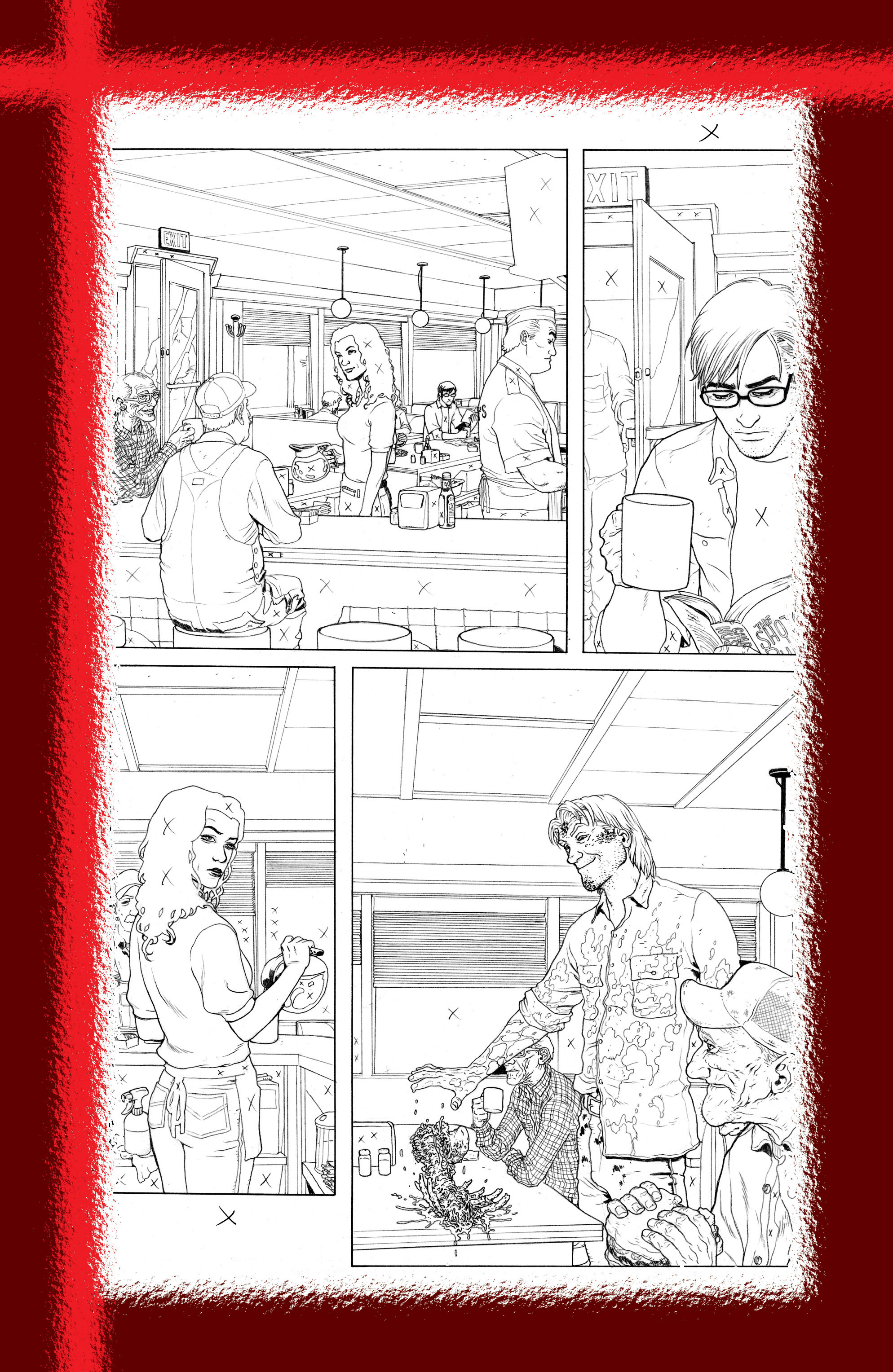 Read online Crossed: Badlands comic -  Issue #100 - 29