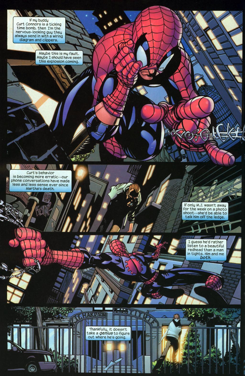 Read online The Spectacular Spider-Man (2003) comic -  Issue #11 - 18