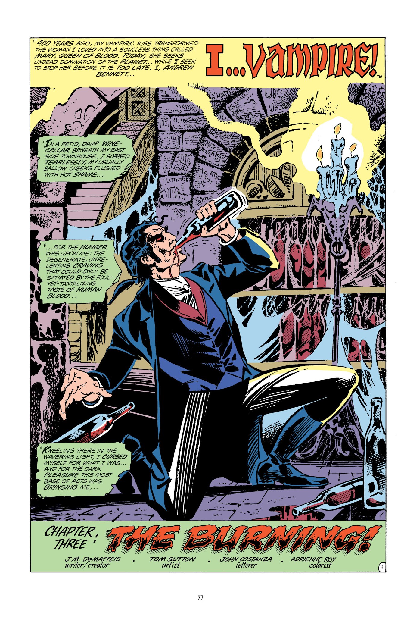 Read online I... Vampire! (2011) comic -  Issue # TPB (Part 1) - 27