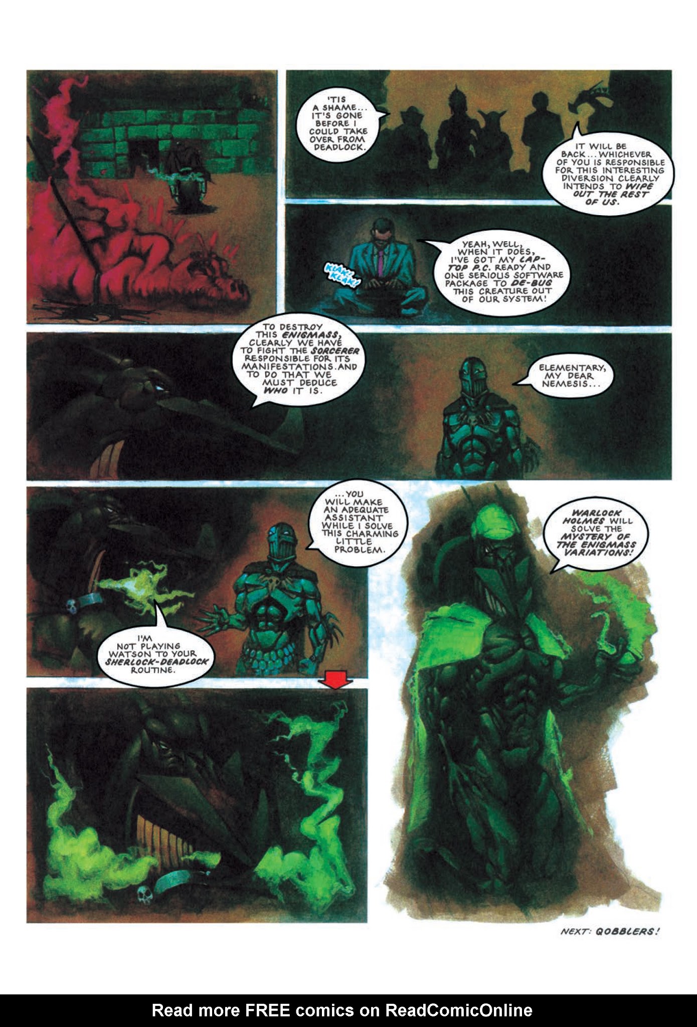 Read online The Complete Nemesis The Warlock comic -  Issue # TPB 3 - 230