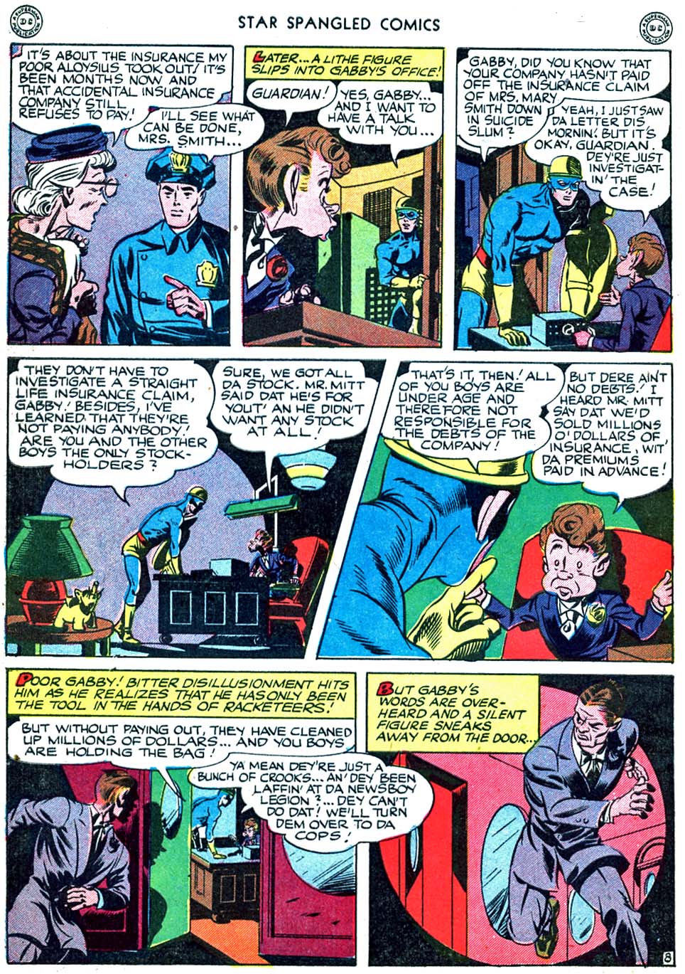 Read online Star Spangled Comics comic -  Issue #34 - 10