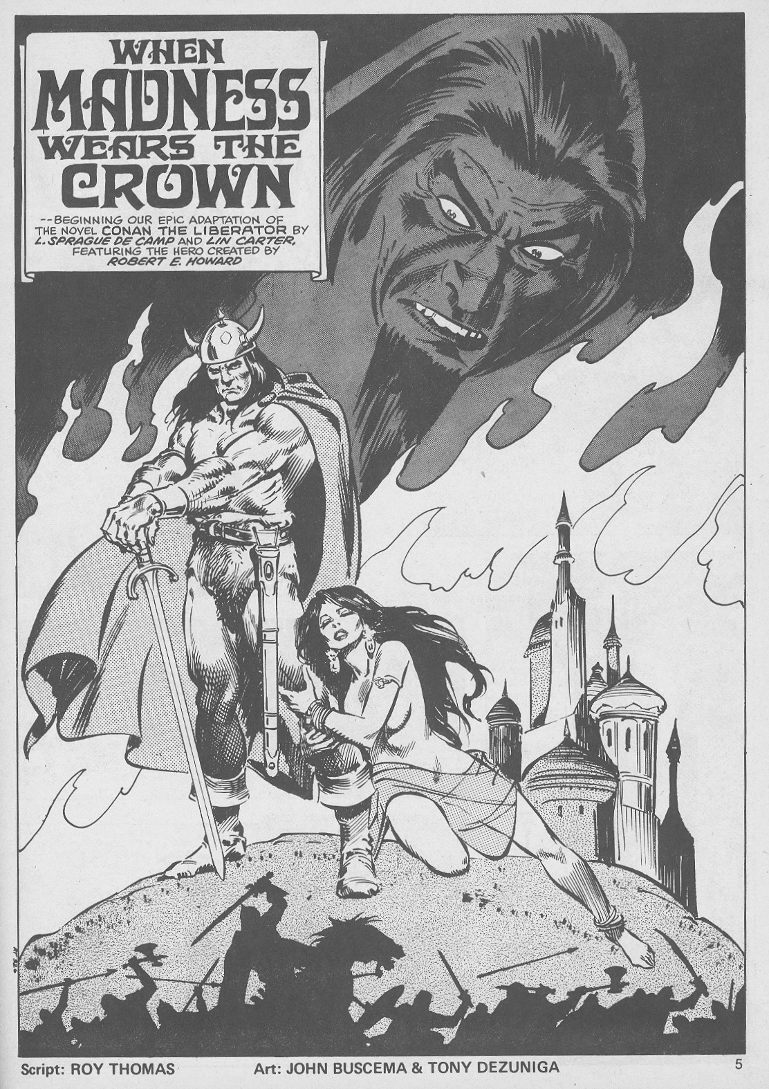 Read online The Savage Sword Of Conan comic -  Issue #49 - 5