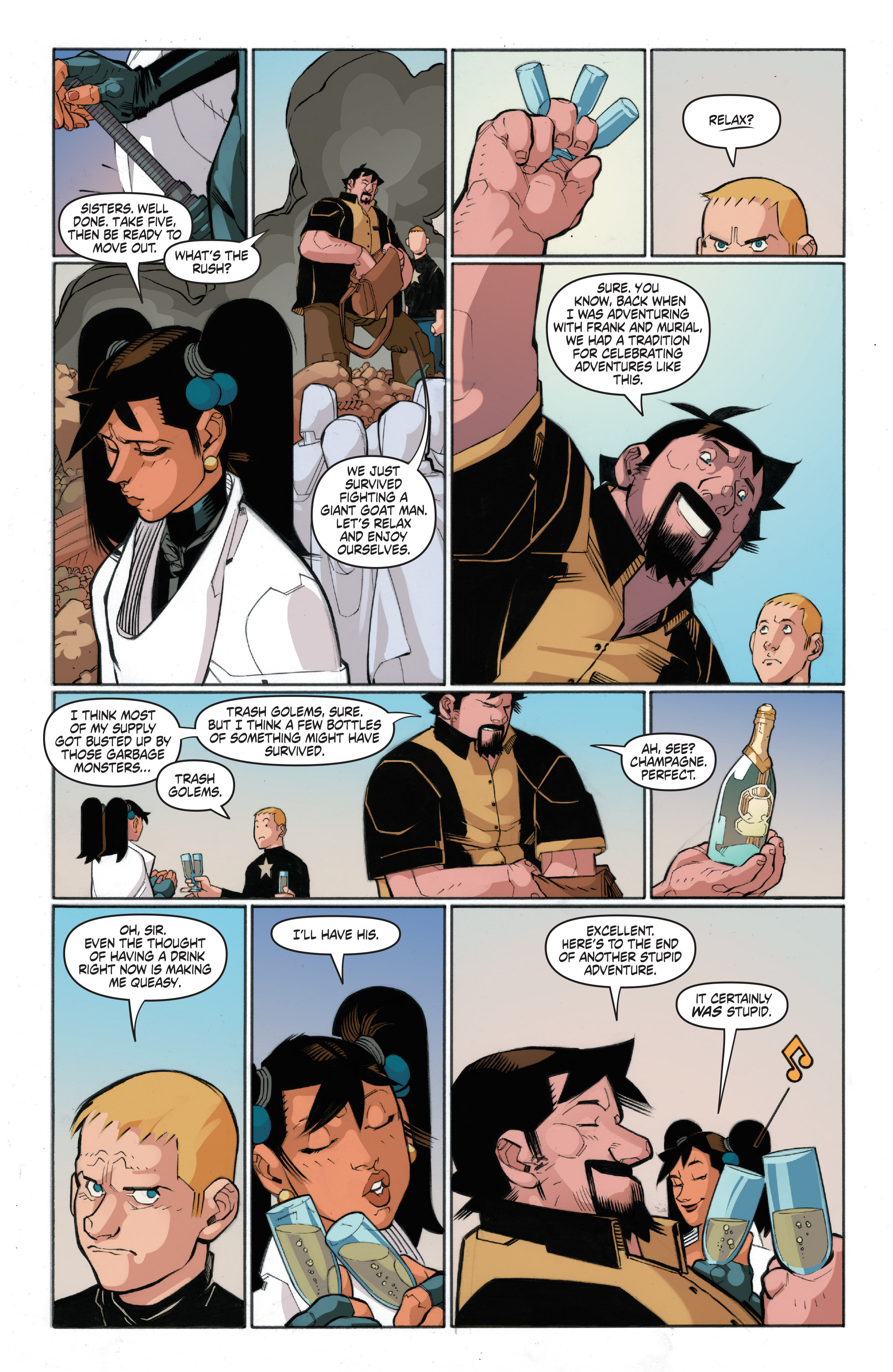 Read online A&A: The Adventures of Archer & Armstrong comic -  Issue #4 - 19