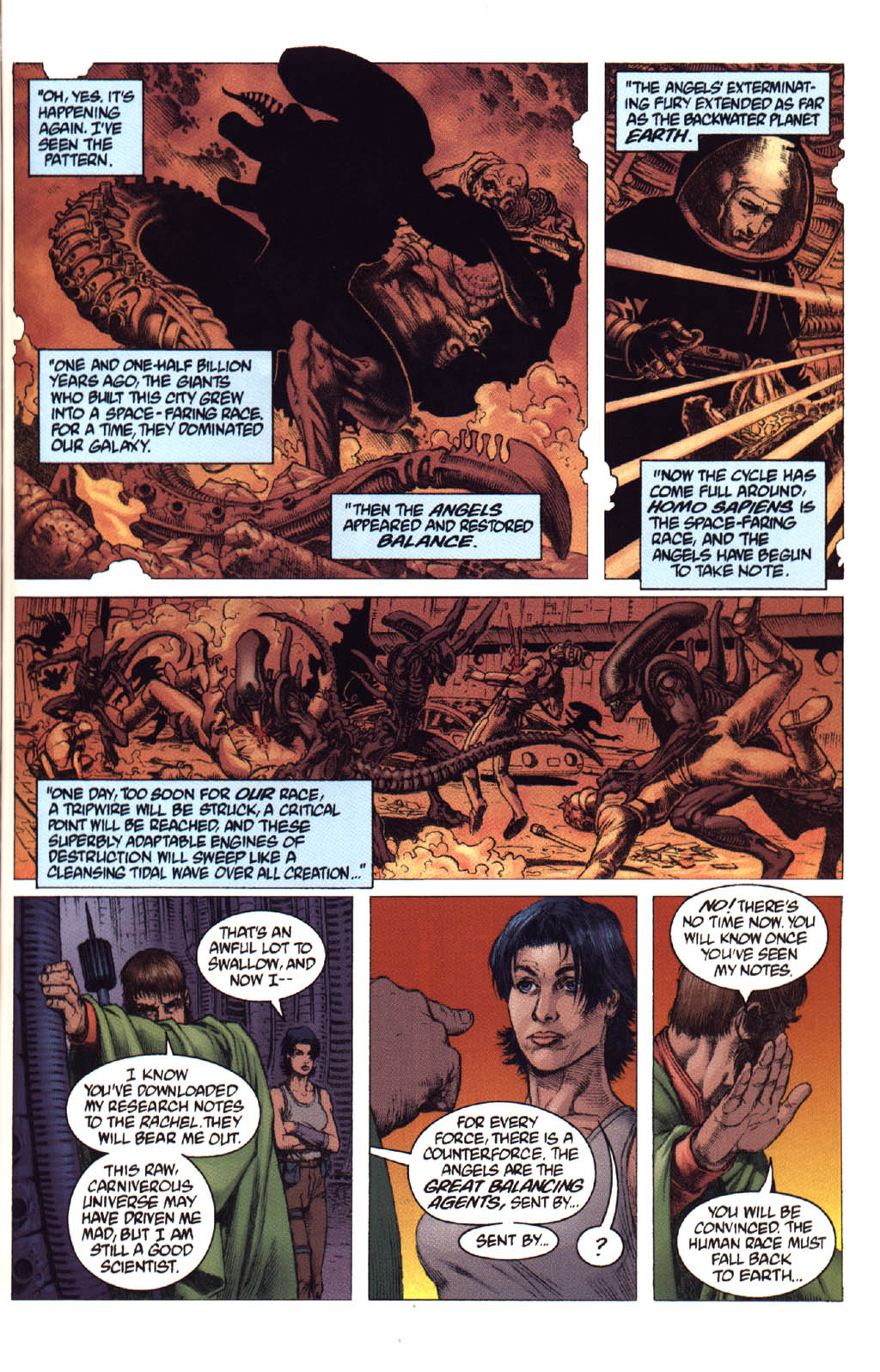 Read online Aliens: Apocalypse - The Destroying Angels comic -  Issue # TPB - 81