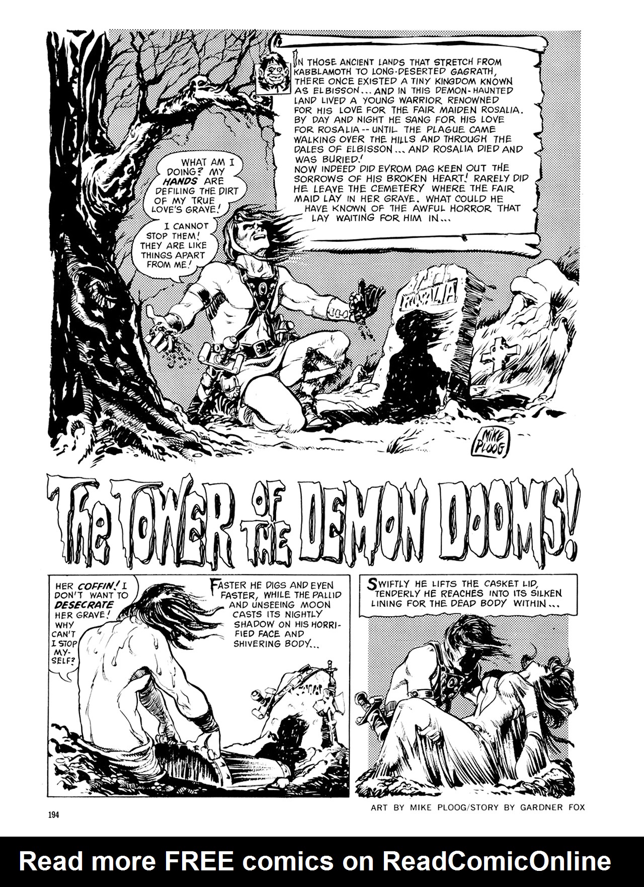 Read online Eerie Archives comic -  Issue # TPB 7 - 195