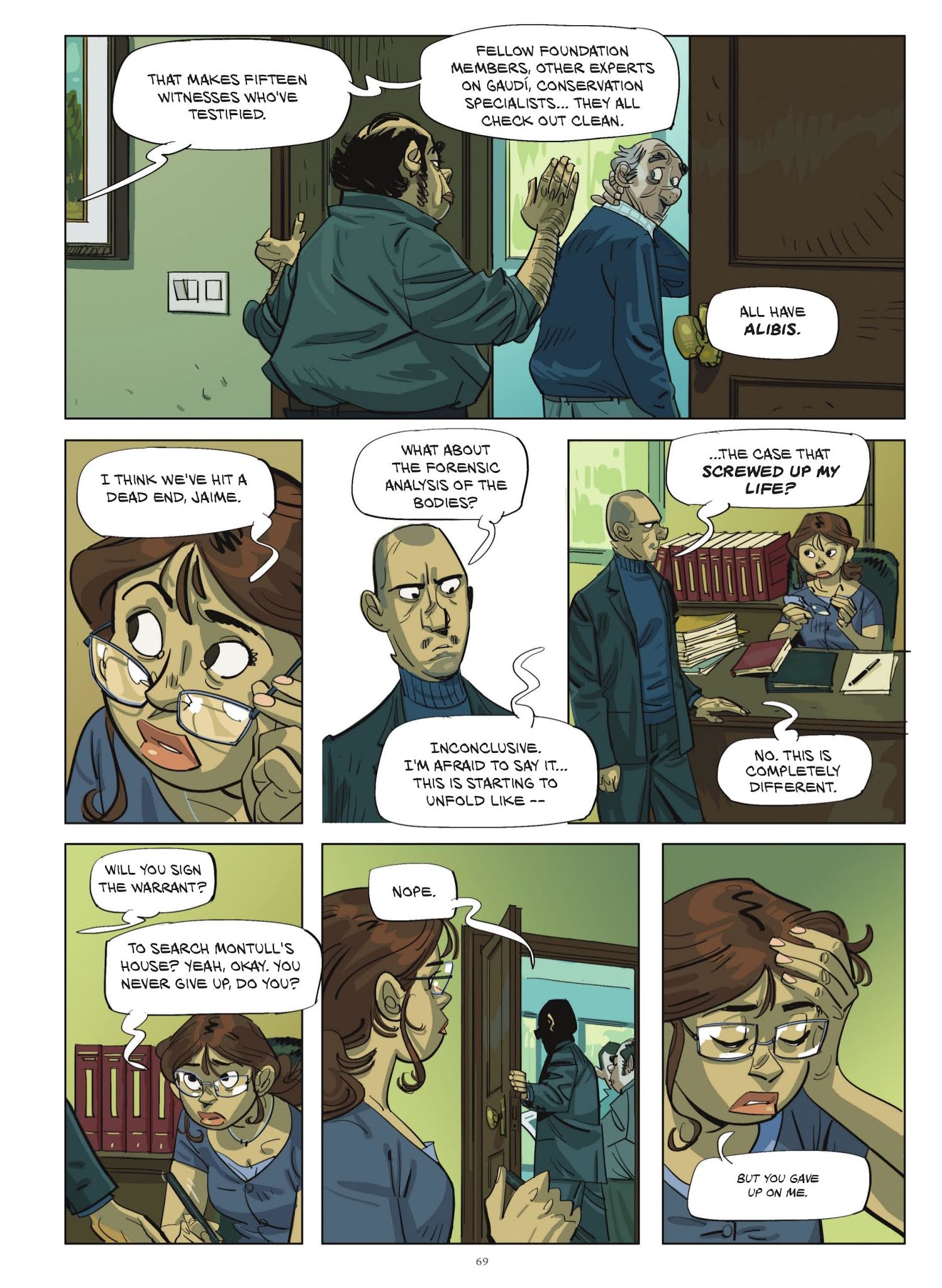 Read online The Ghost of Gaudi comic -  Issue # TPB - 69