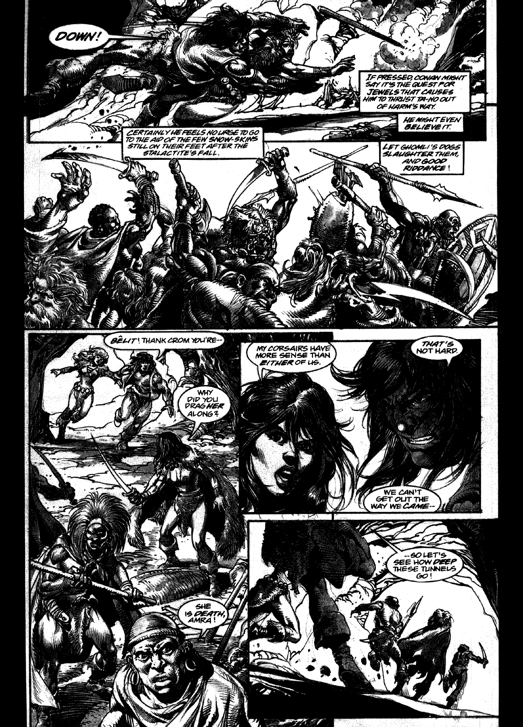 Read online Conan the Savage comic -  Issue #4 - 36