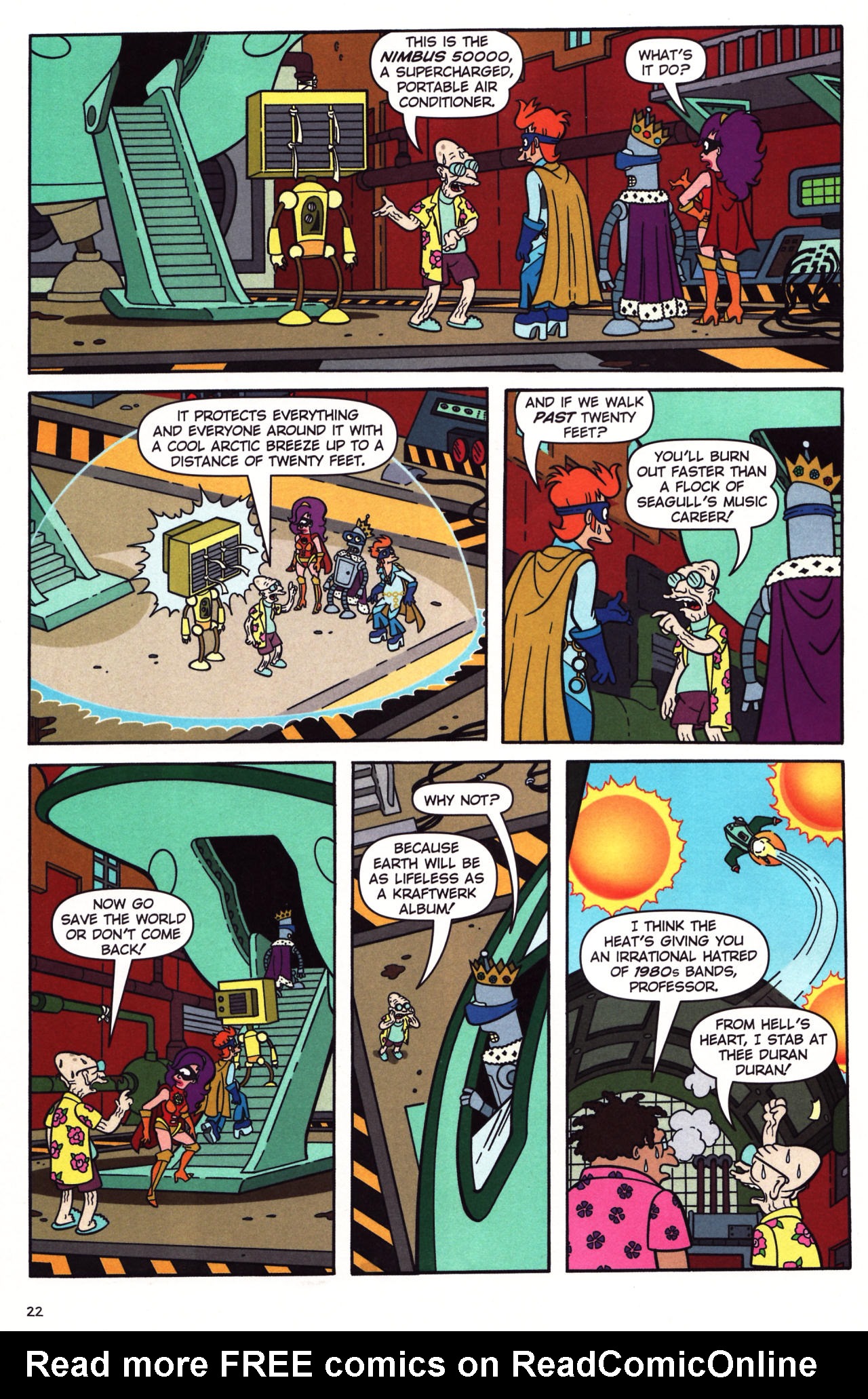 Read online Futurama Comics comic -  Issue #35 - 16