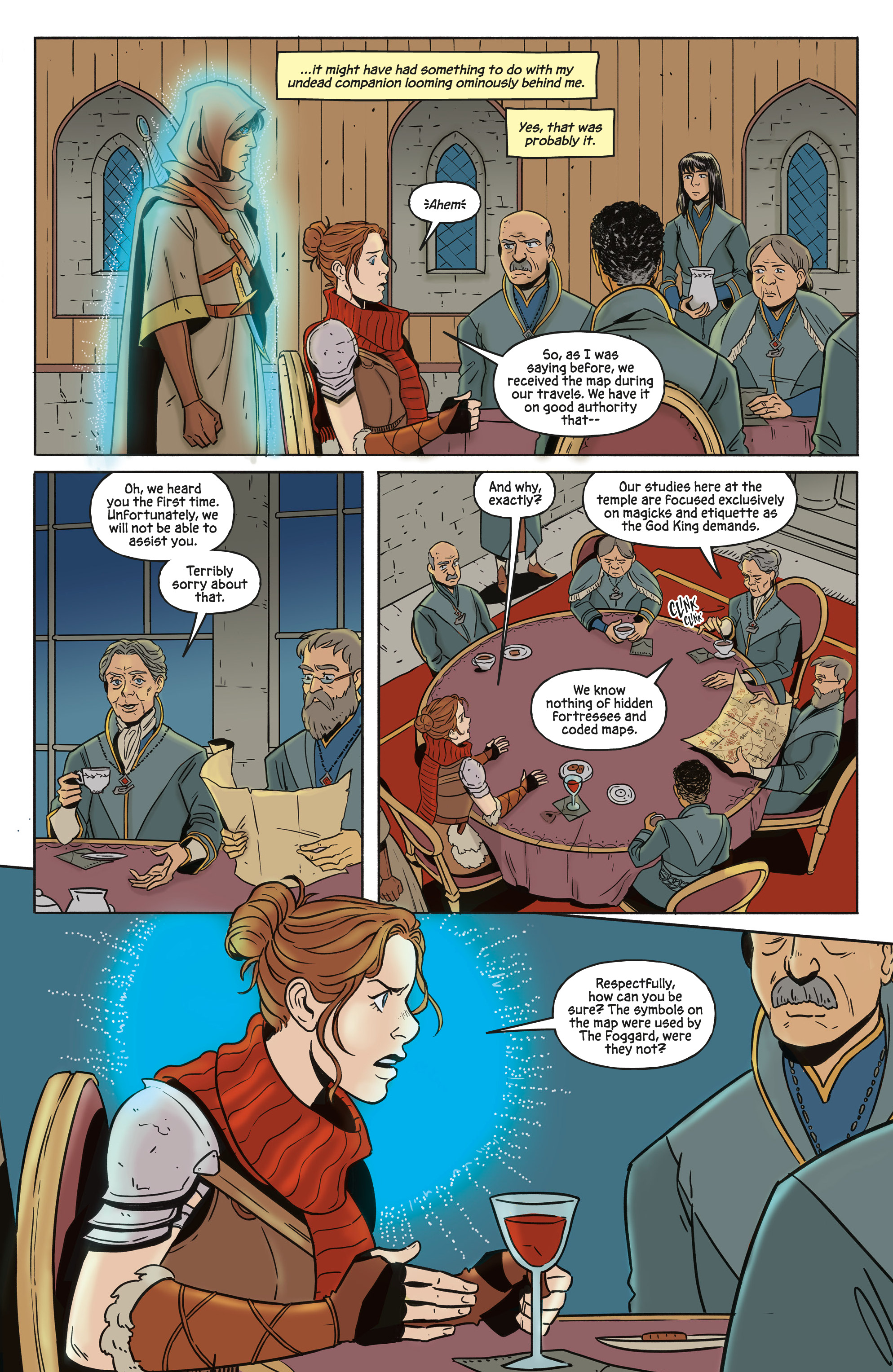 Read online The Necromancer's Map comic -  Issue #1 - 5
